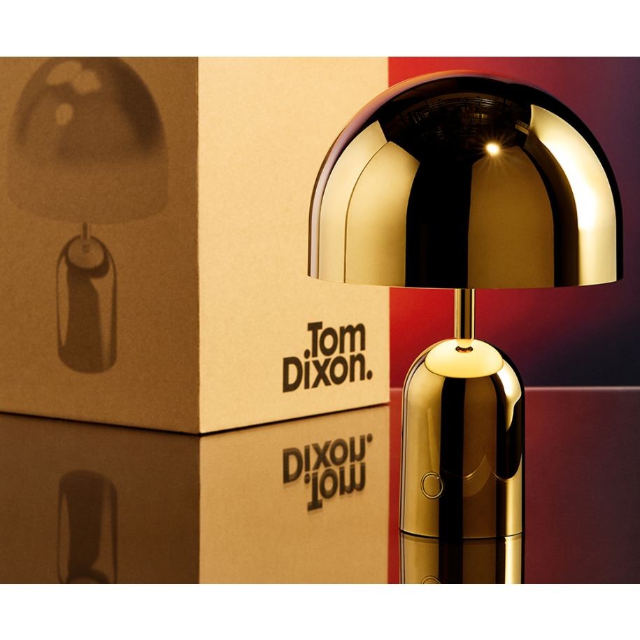 Tom Dixon Bell Portable Gold Led