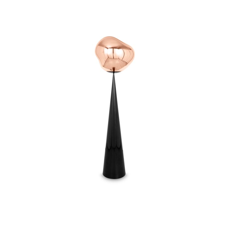 Tom Dixon Melt Cone Fat Floor Black / Copper LED