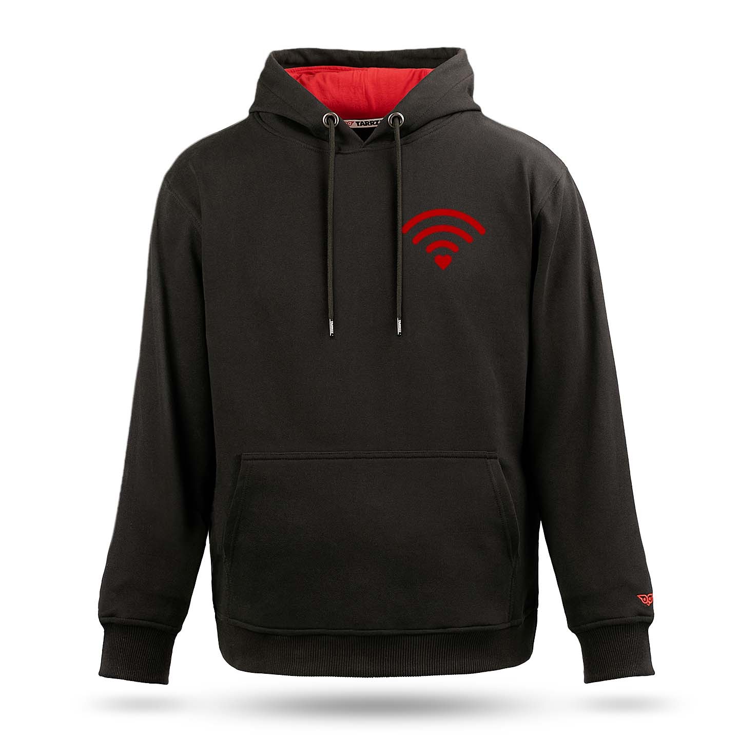 Wifi Çift Kombini Tasarım Kapşonlu Sweatshirt - Erkek