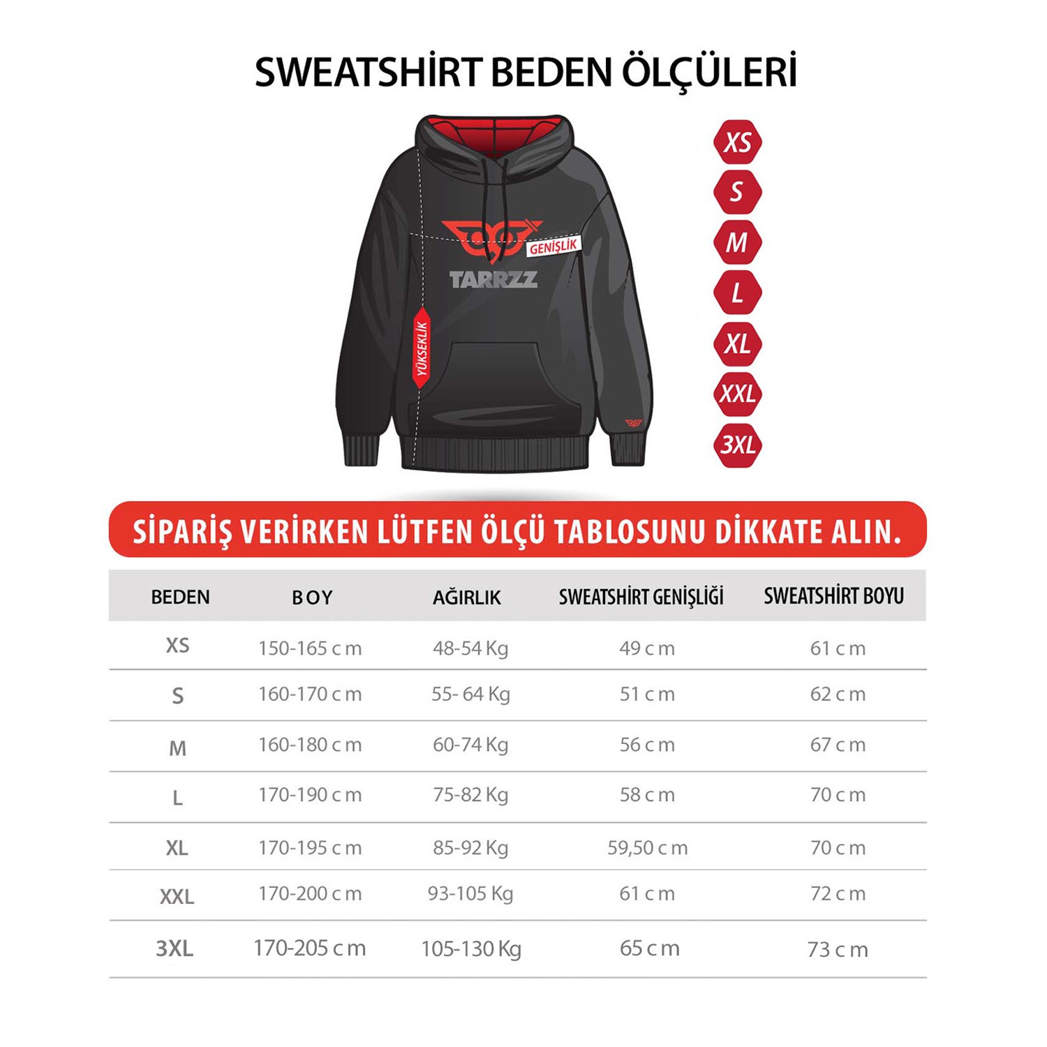 Outlet Nükleer Kuru Kafa Tasarım Sweatshirt