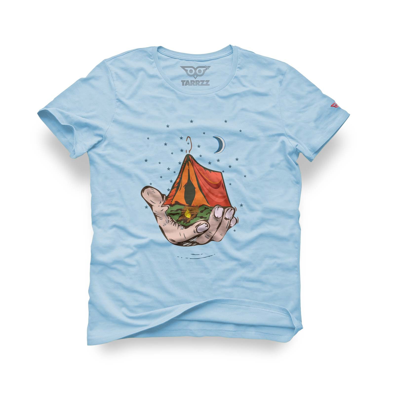 Camping and Night Graphic Tee