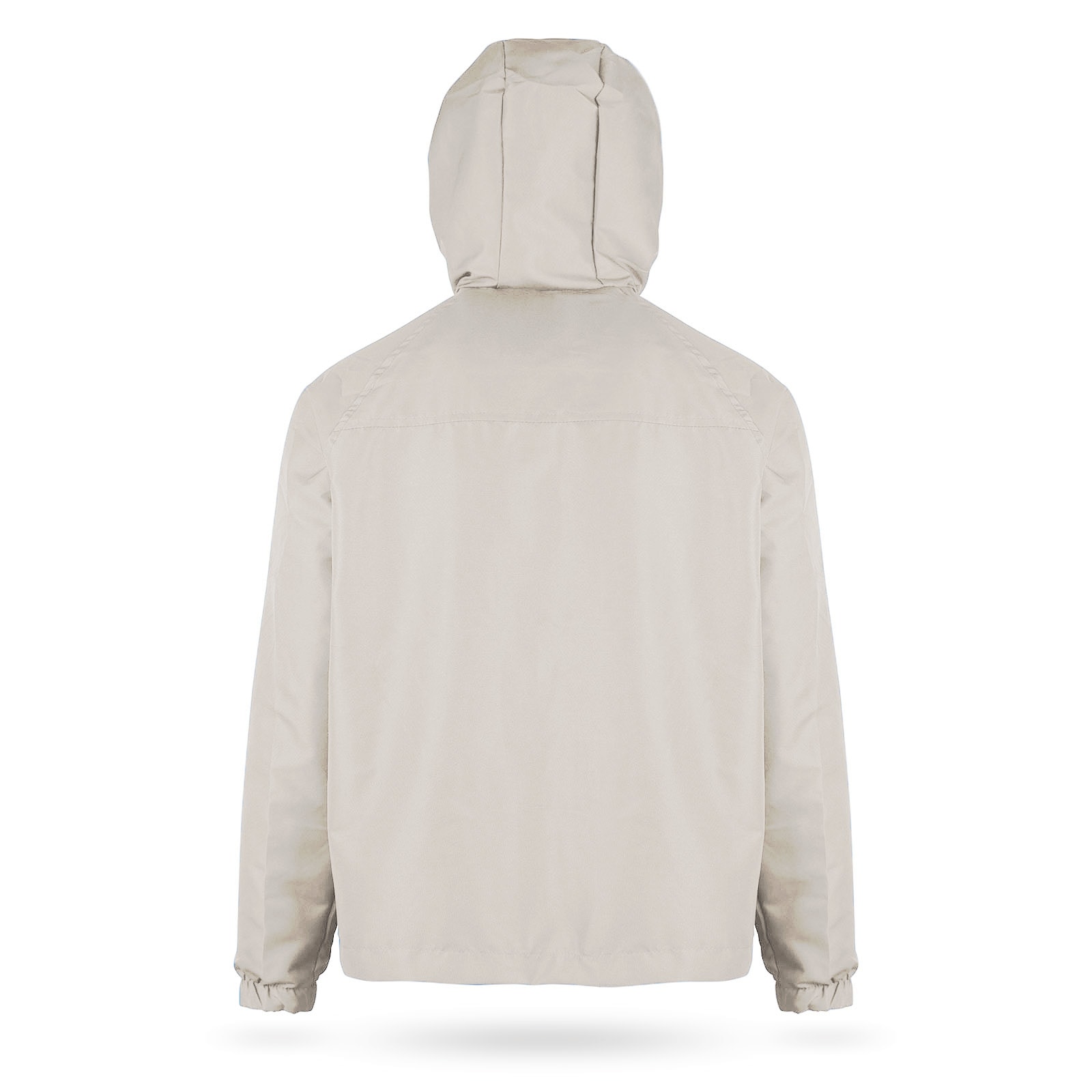 Desert Dune Oversized Zip-Up Hooded Raincoat