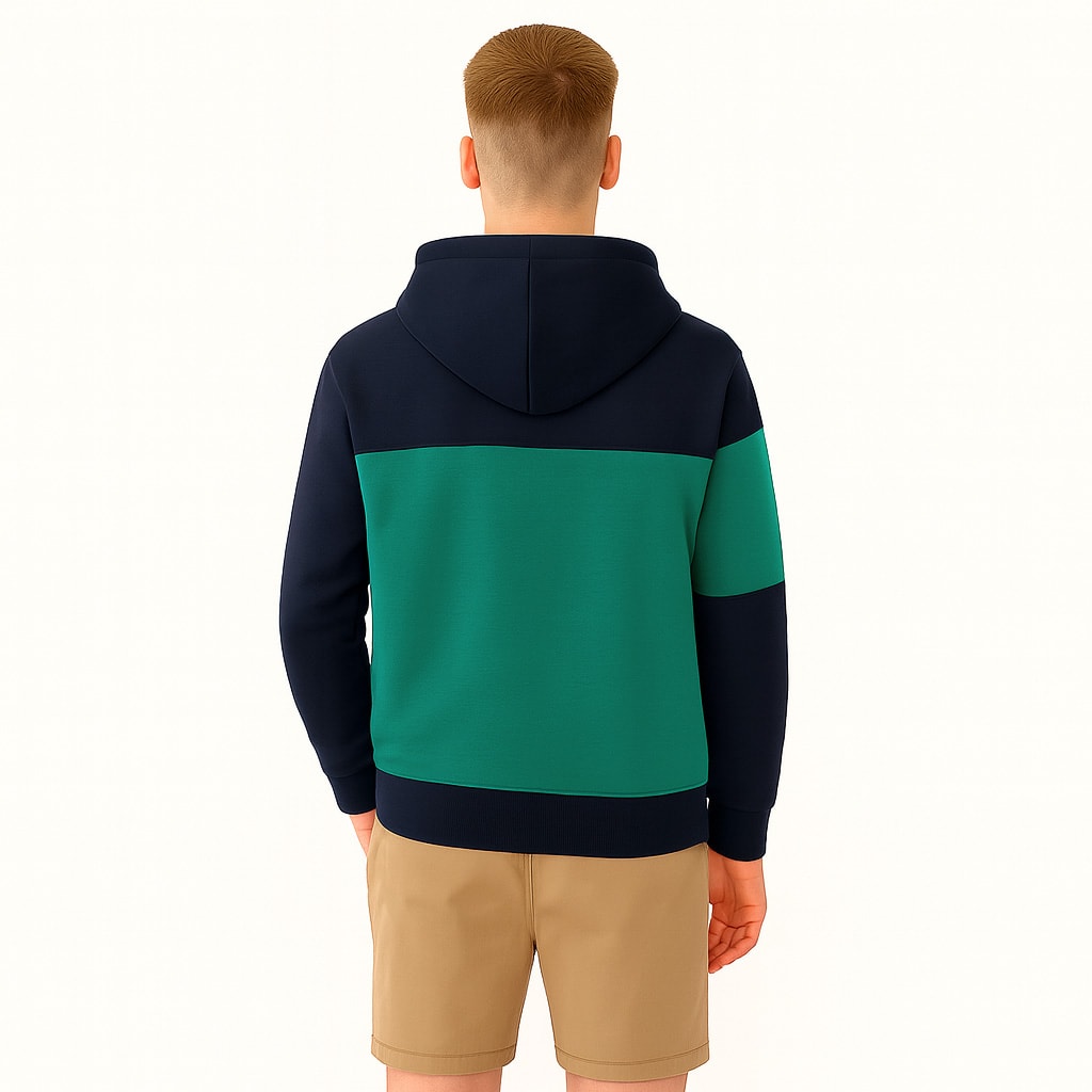 Kapşonlu Fermuarlı Sweatshirt Pollux