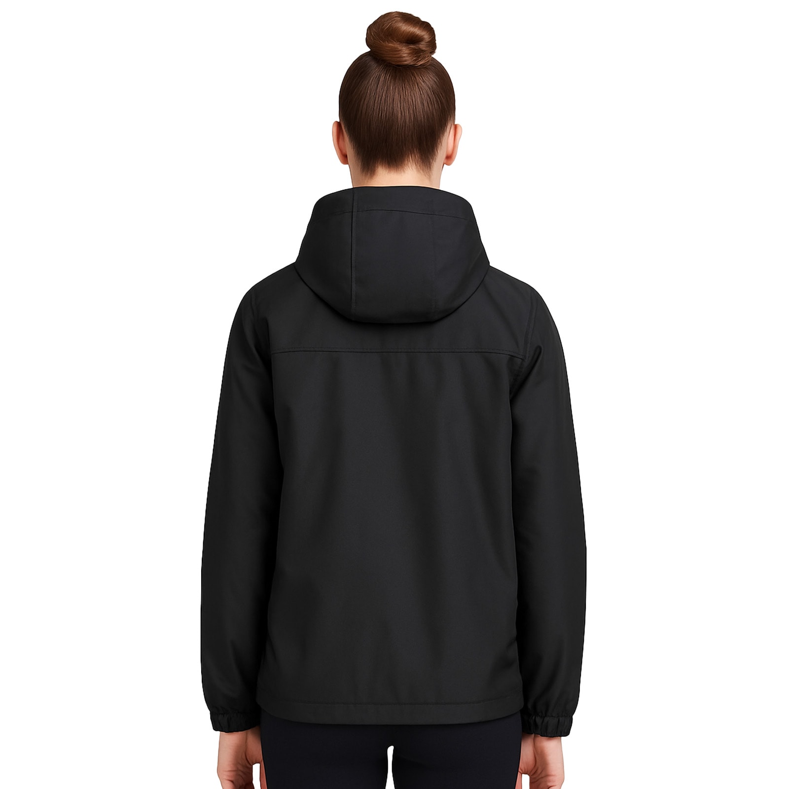 Tarrzzcom Oversize Zipped Design Raincoat Windbreaker