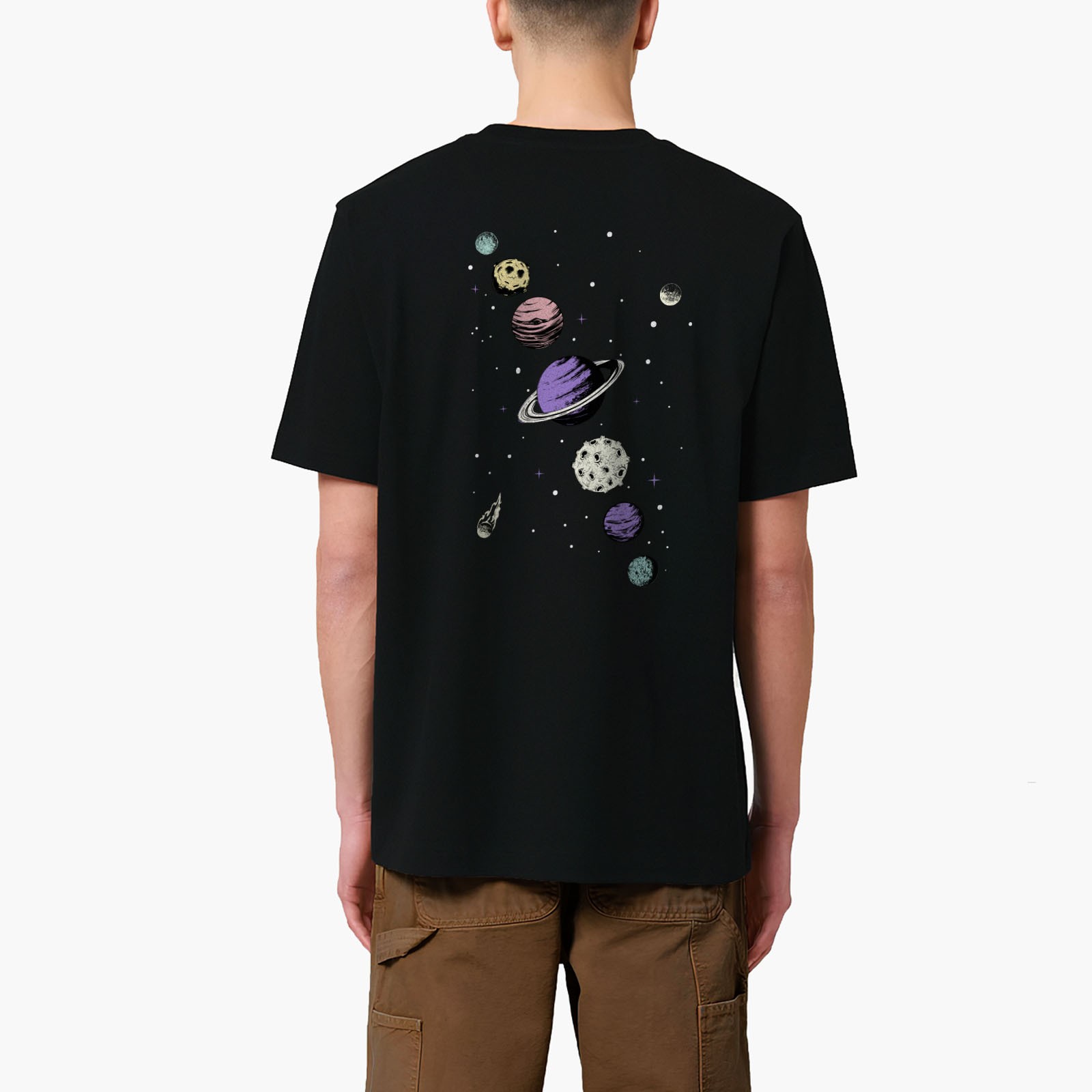 Planet Print Graphic Tee