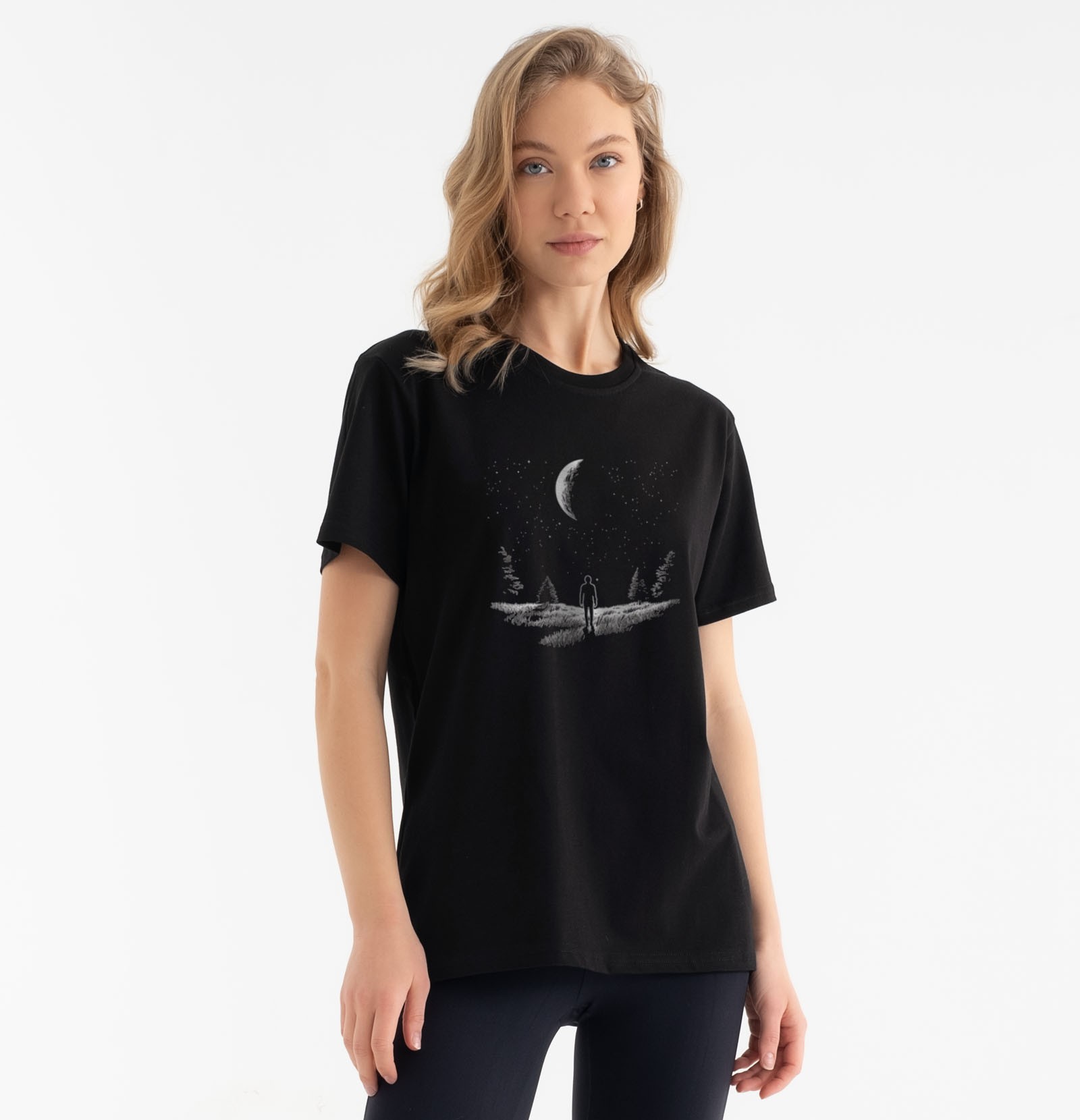 Night and Stars Graphic Tee