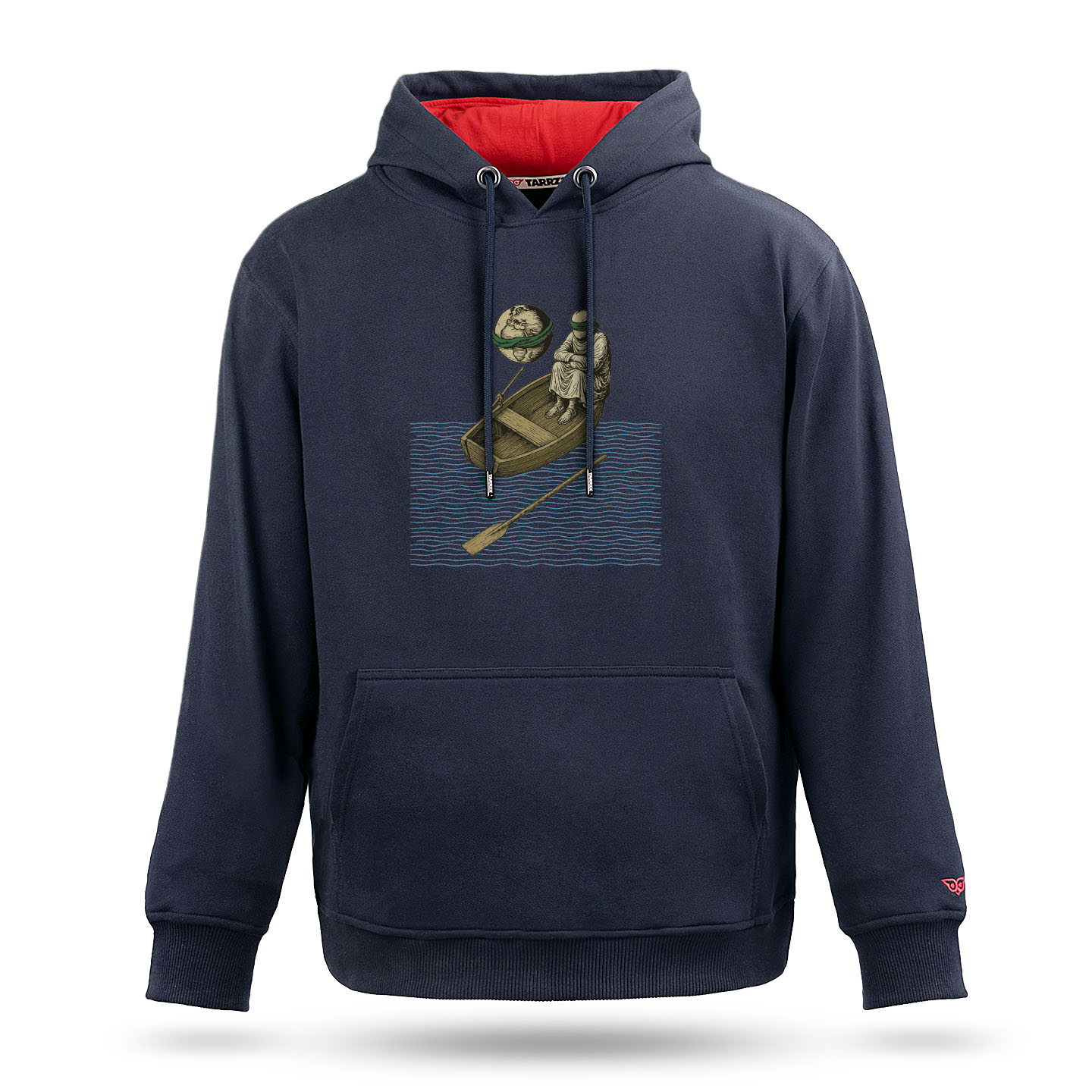 Passengers Tasarım Kapşonlu Sweatshirt
