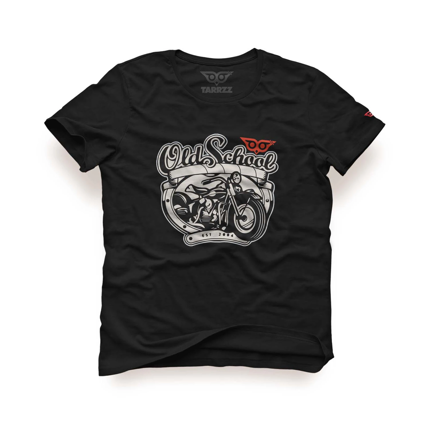 Outlet Old School Motorcu Tasarım Tişört