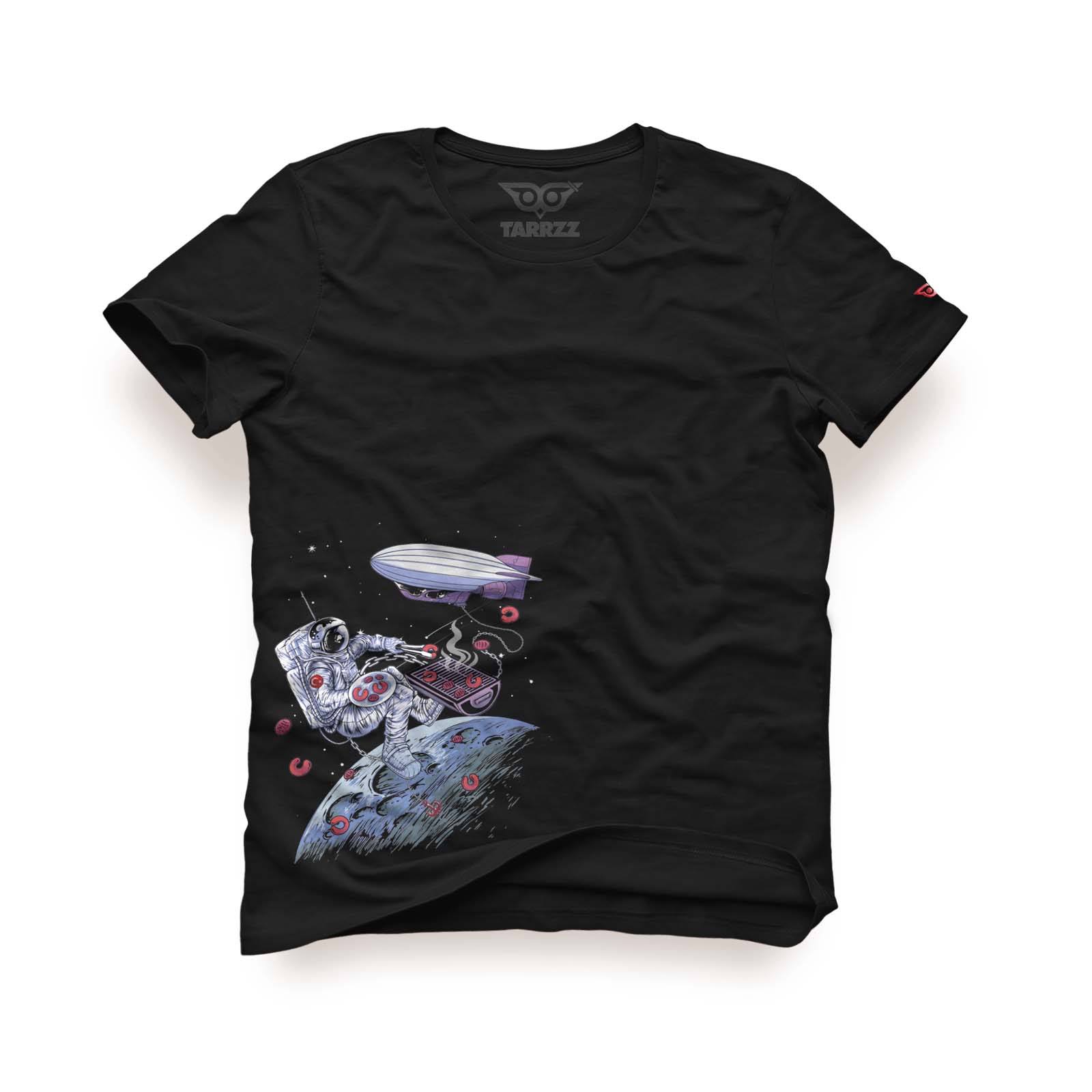 Outlet Mangalcı Astronot Tasarım Tişört