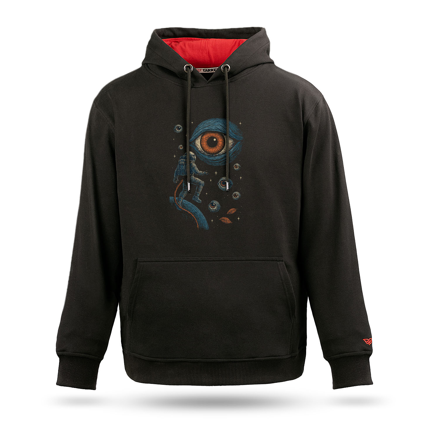 Evrenin Gözü Tasarım Kapşonlu Sweatshirt