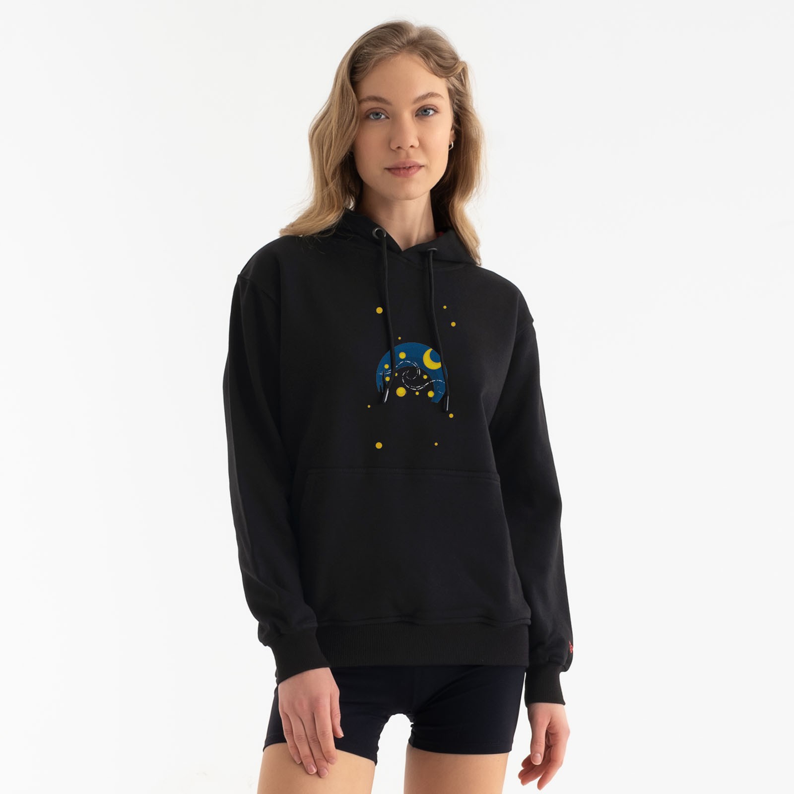 Lunar Glow Graphic Hoodie