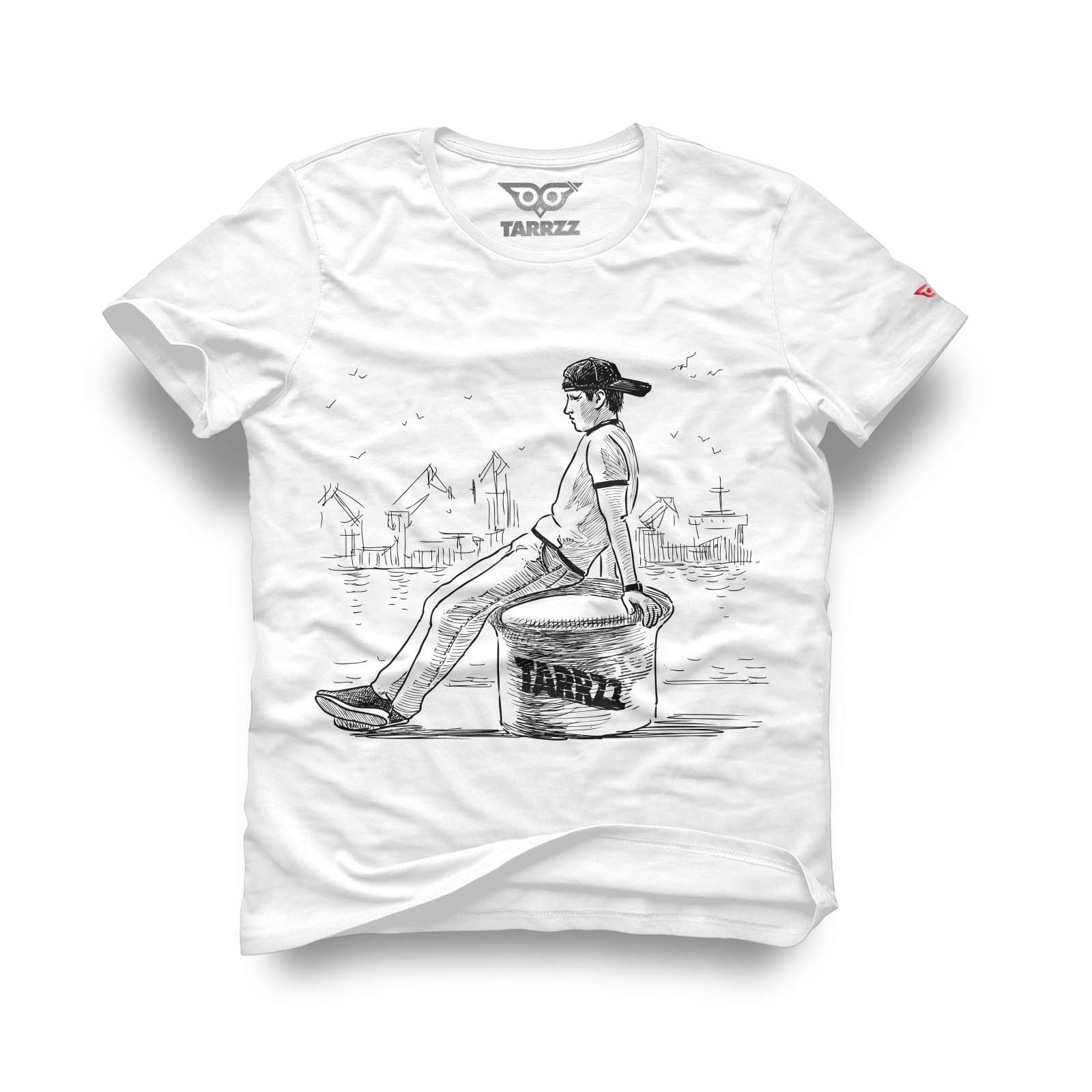 Pencil Sketch Graphic Tee