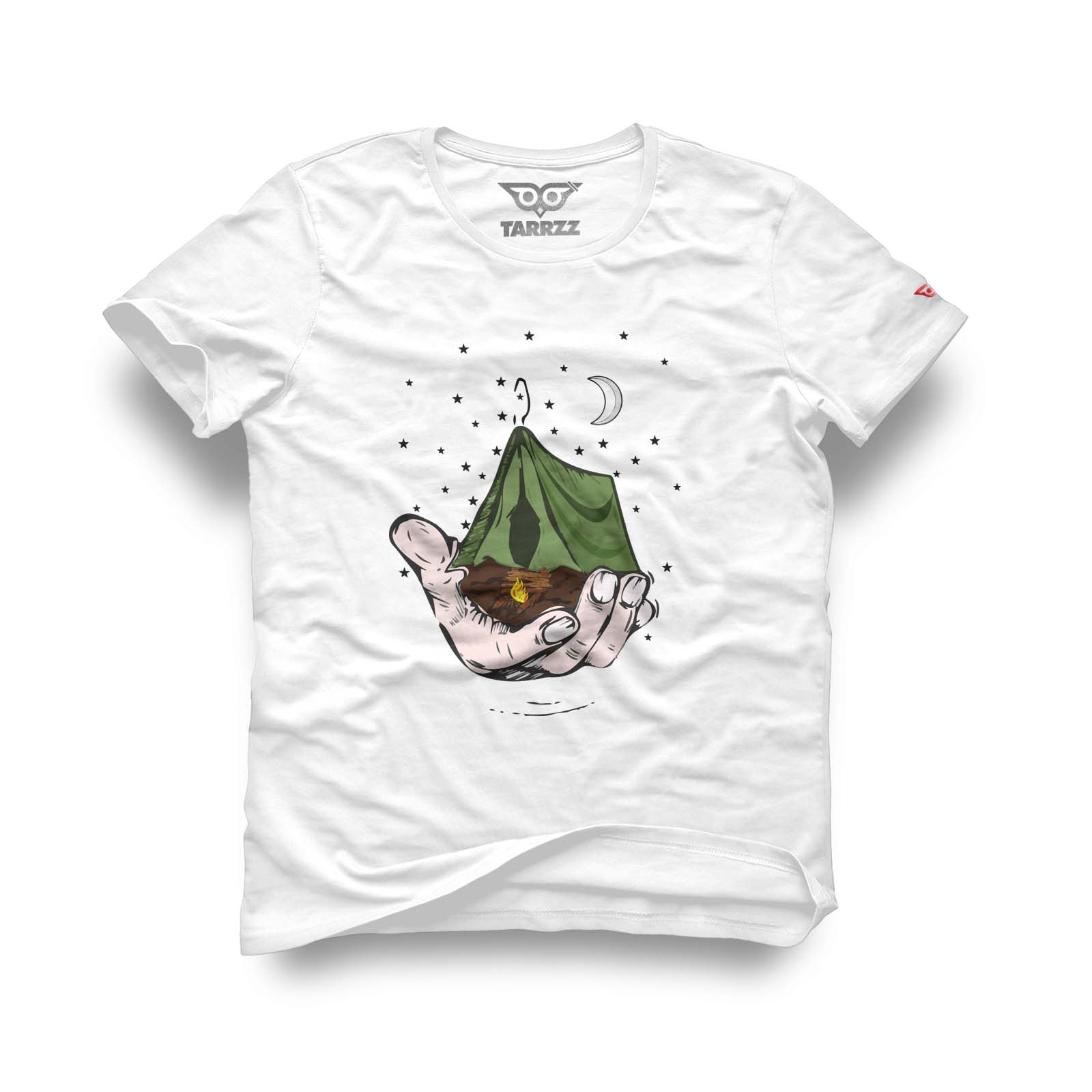 Outlet Kamp ve Gece Tasarım Tişört