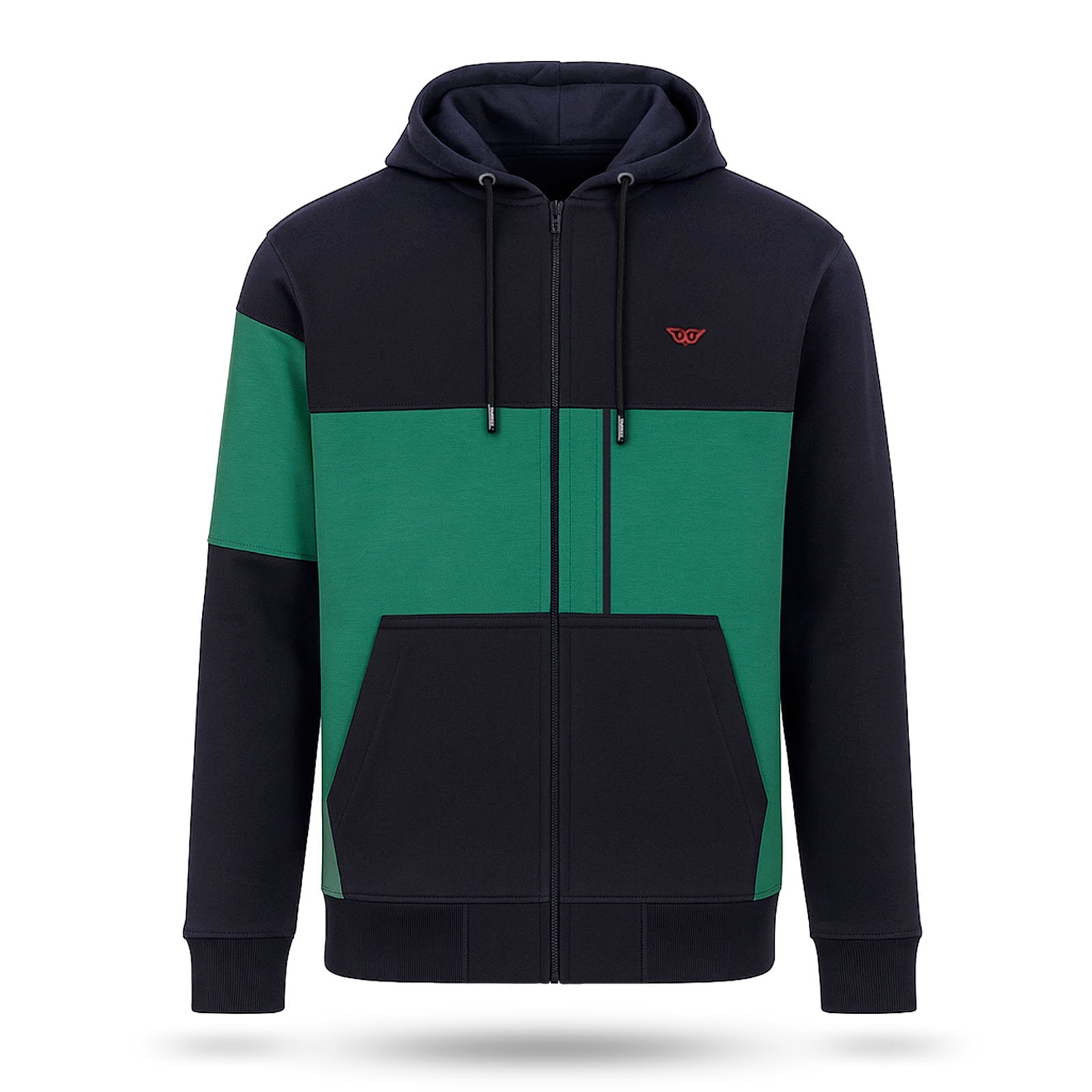 Kapşonlu Fermuarlı Sweatshirt Pollux