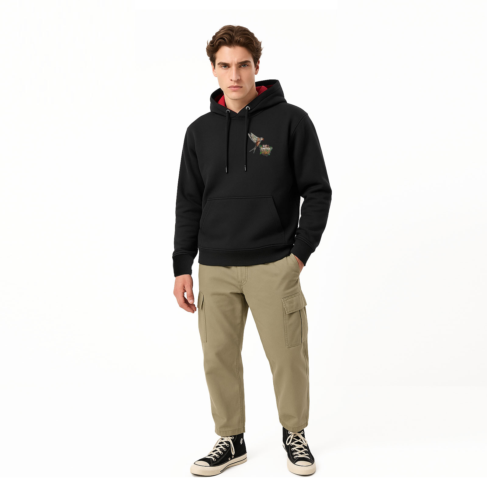 Growing Wings Graphic Hoodie