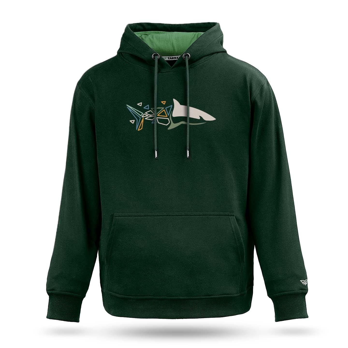 Pixel Shark Graphic Hoodie