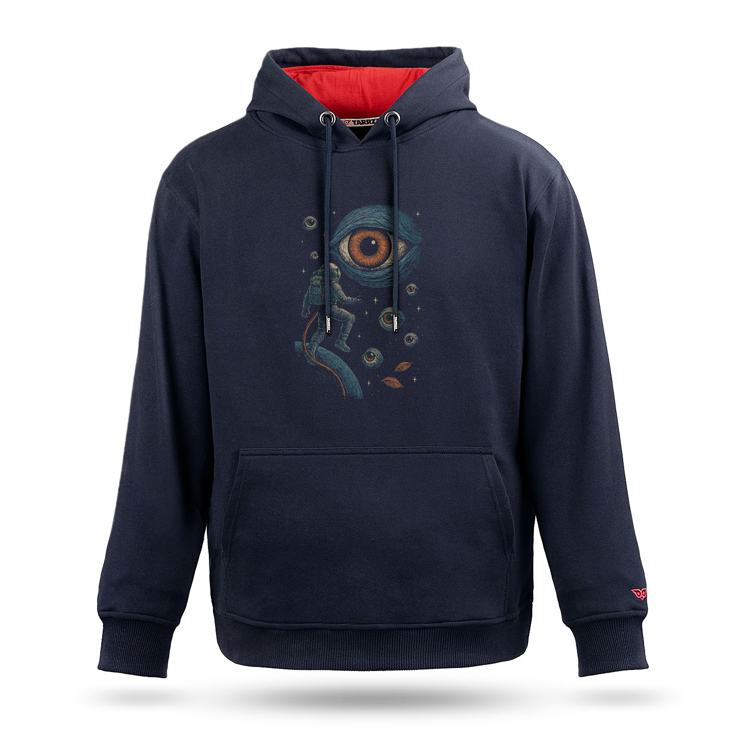 Evrenin Gözü Tasarım Kapşonlu Sweatshirt