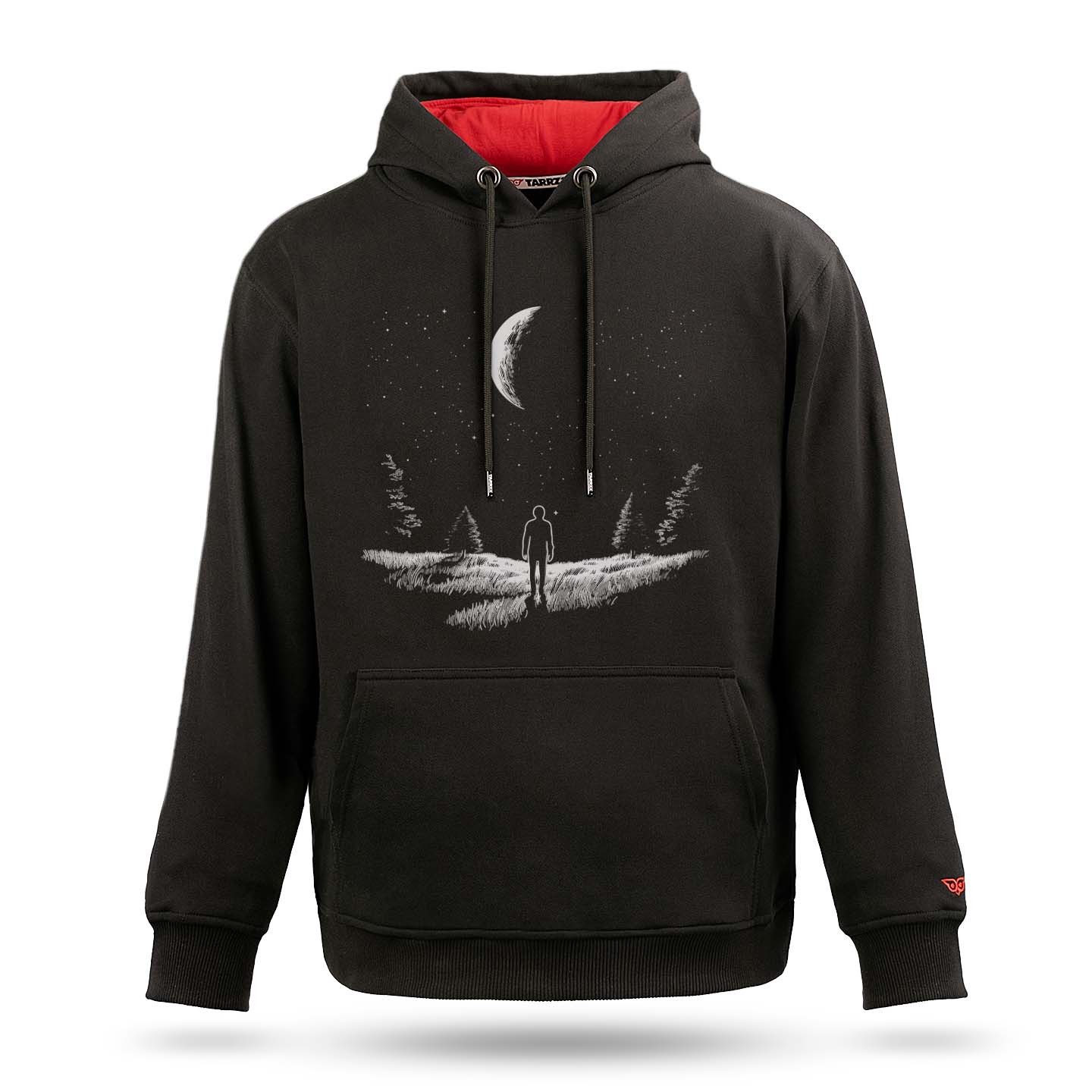 Night and Stars Graphic Hoodie