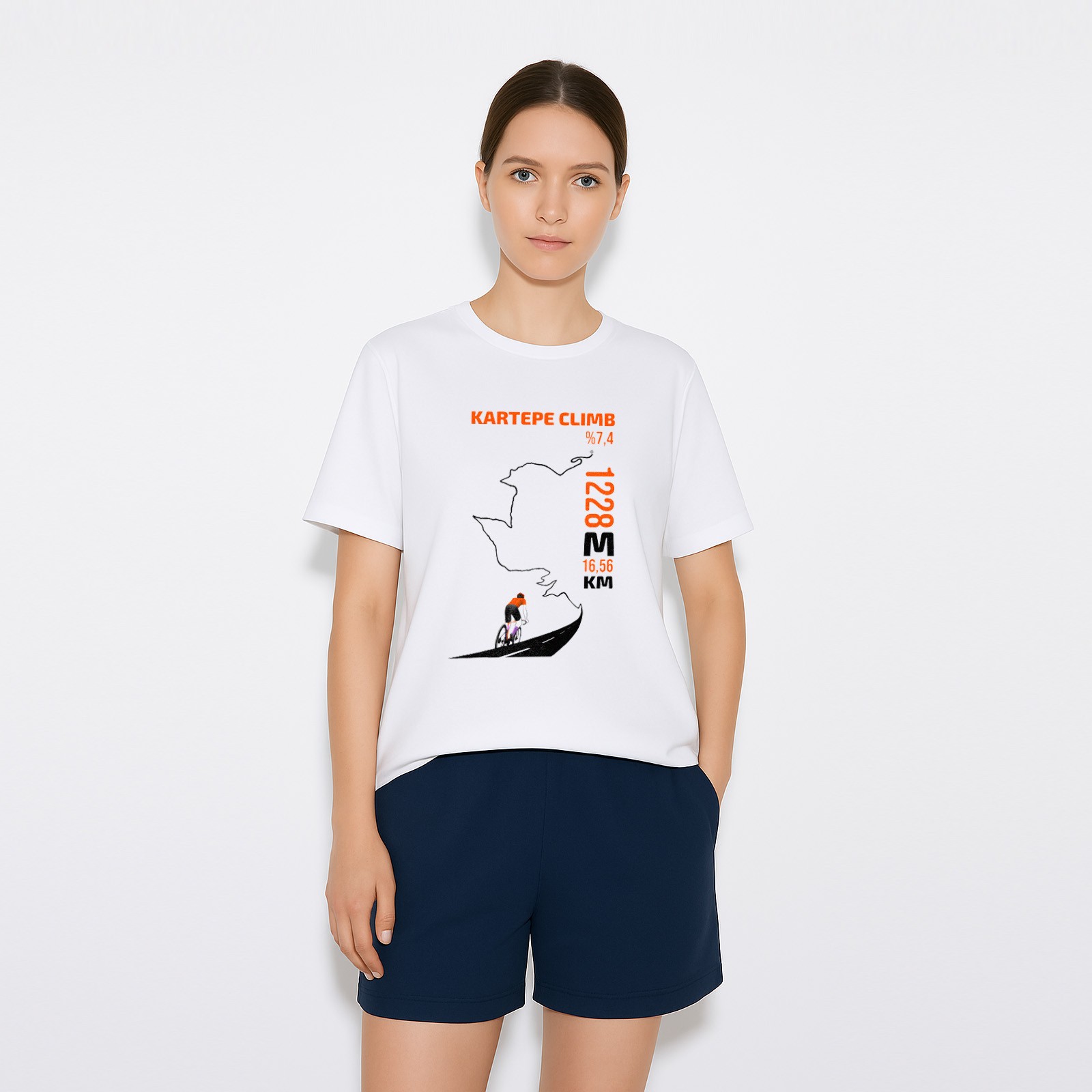 Kartepe Climb Cyclist Tee