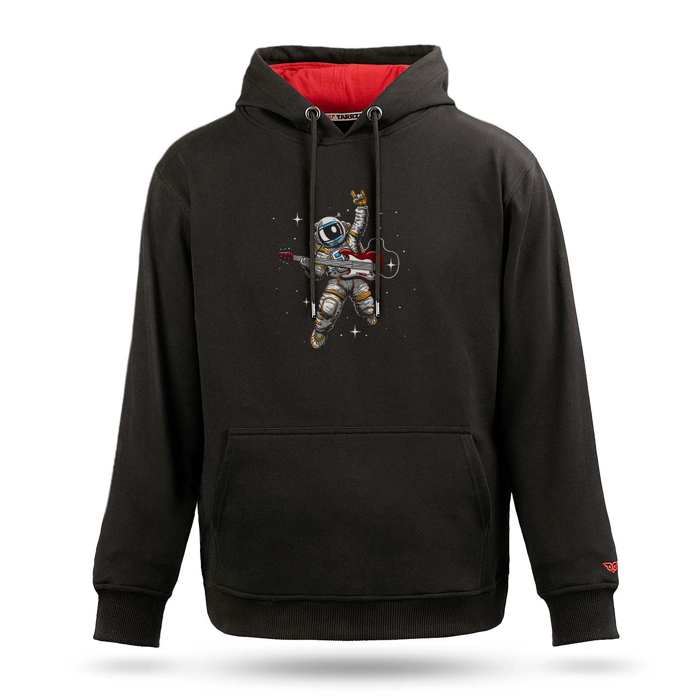 Outlet Gitarlı Astronot Tasarım Sweatshirt