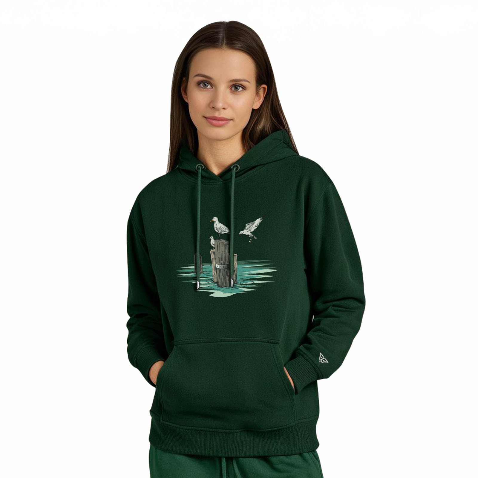 Back to Nature Design Graphic Hoodie