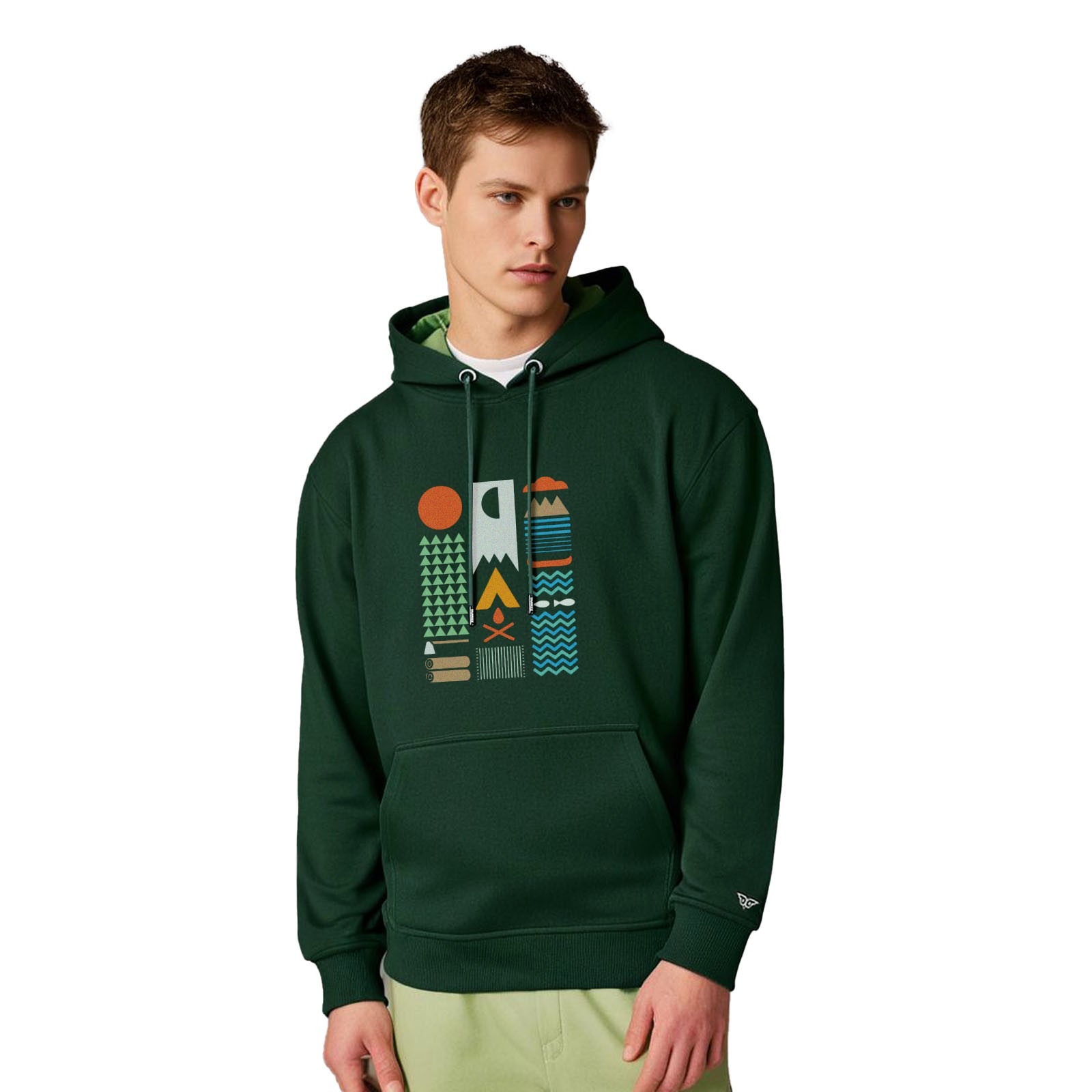 Camp Bauhaus Graphic Hoodie