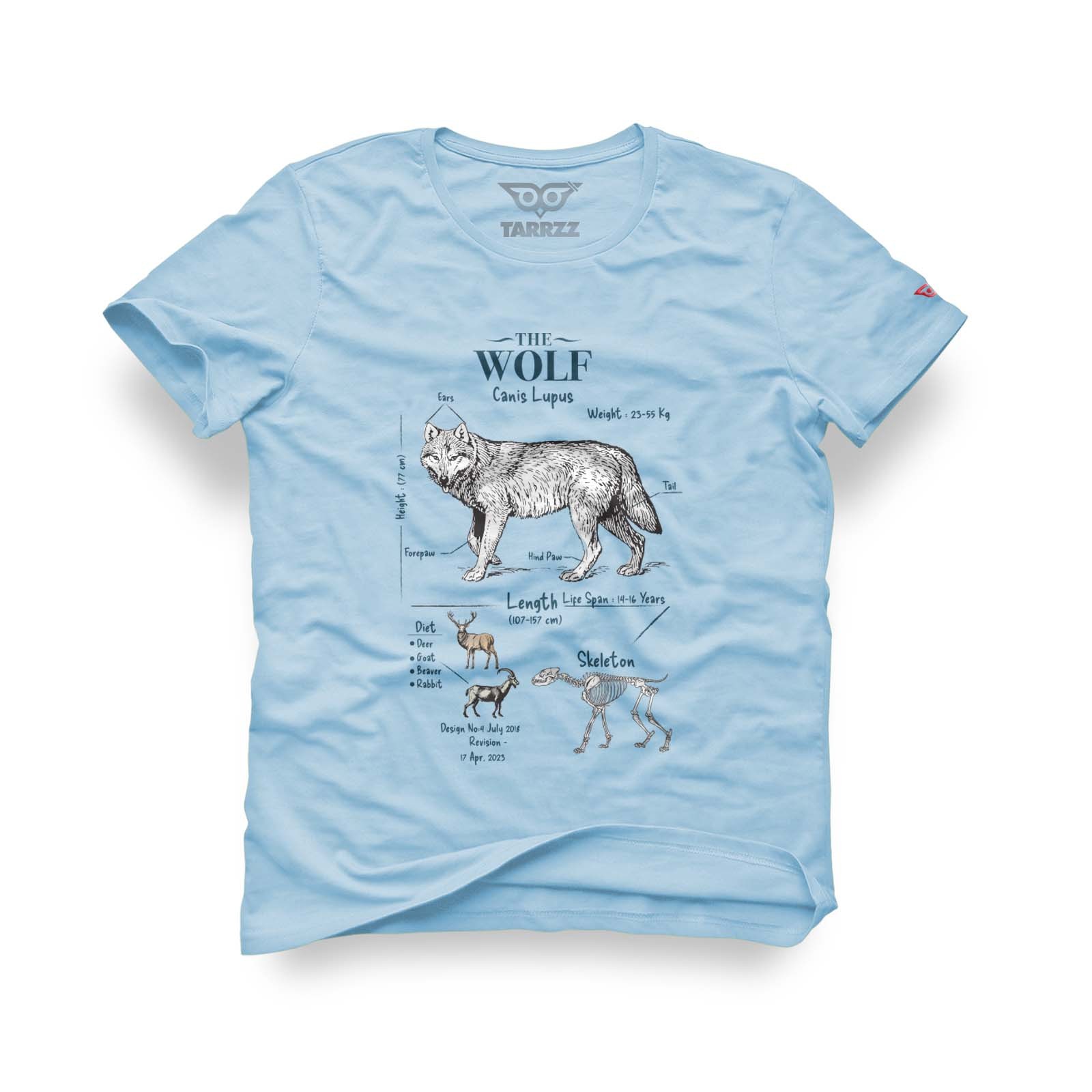 Anatomy Wolf Graphic Tee