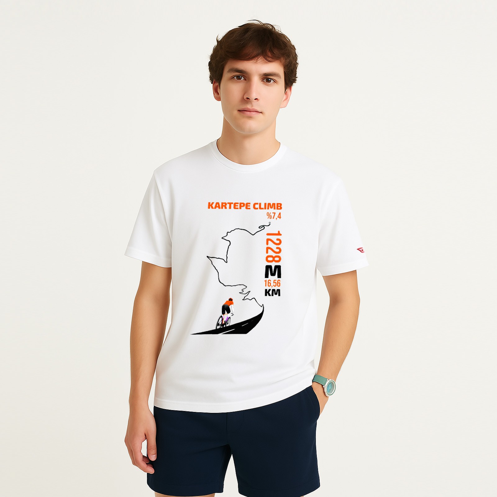 Kartepe Climb Cyclist Tee