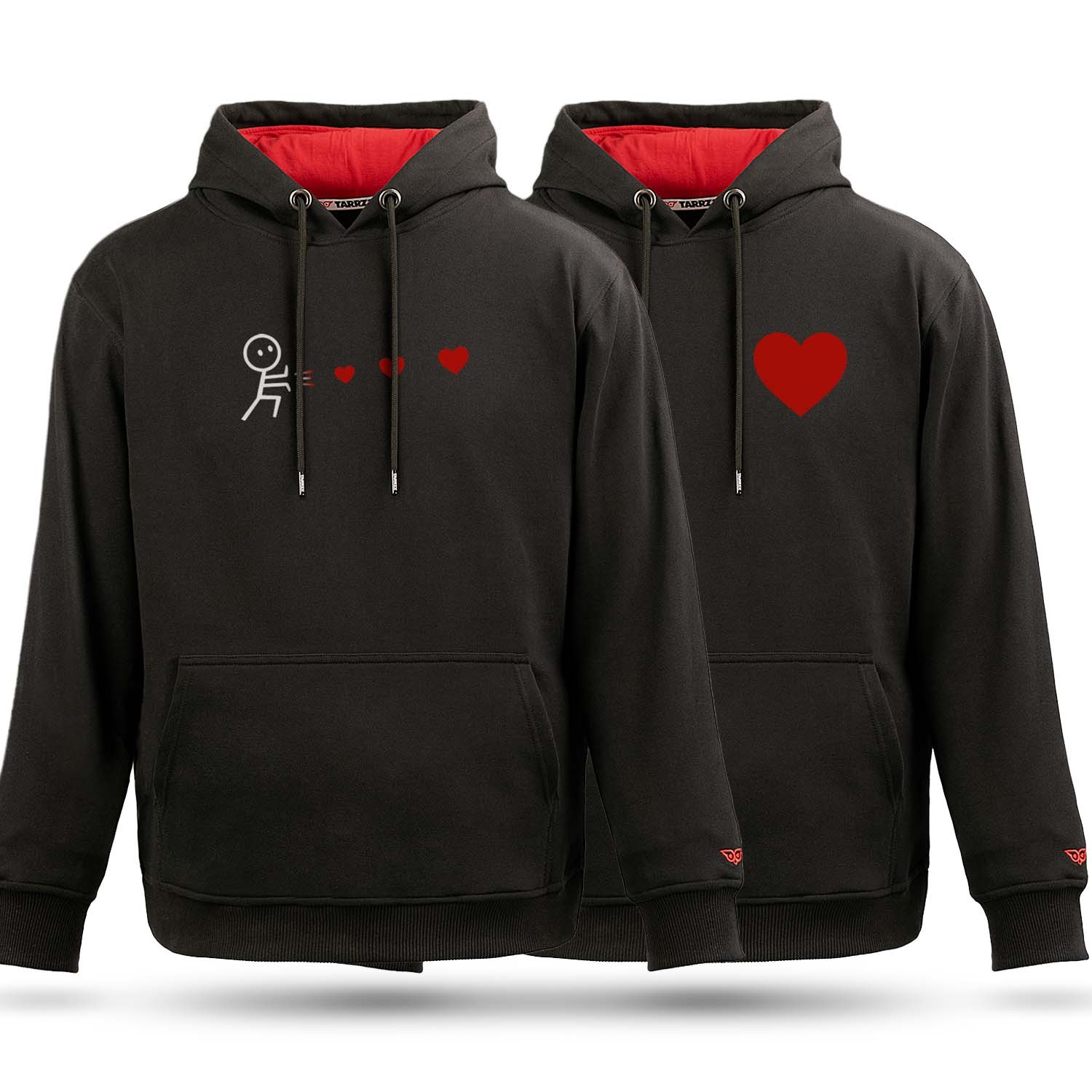 My Heart is Yours Couple Combo Graphic Hoodie