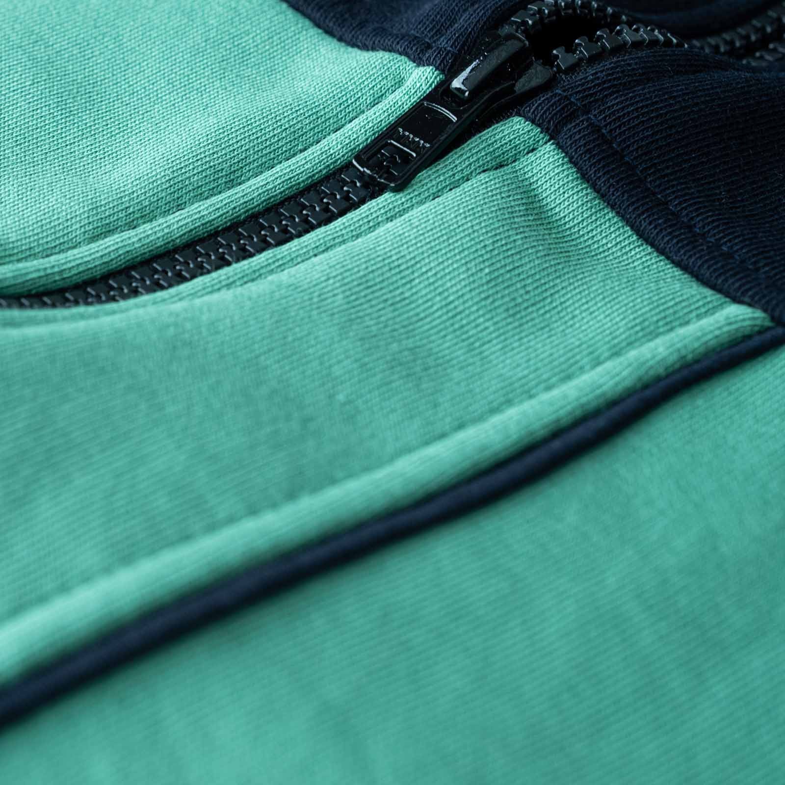 Kapşonlu Fermuarlı Sweatshirt Pollux