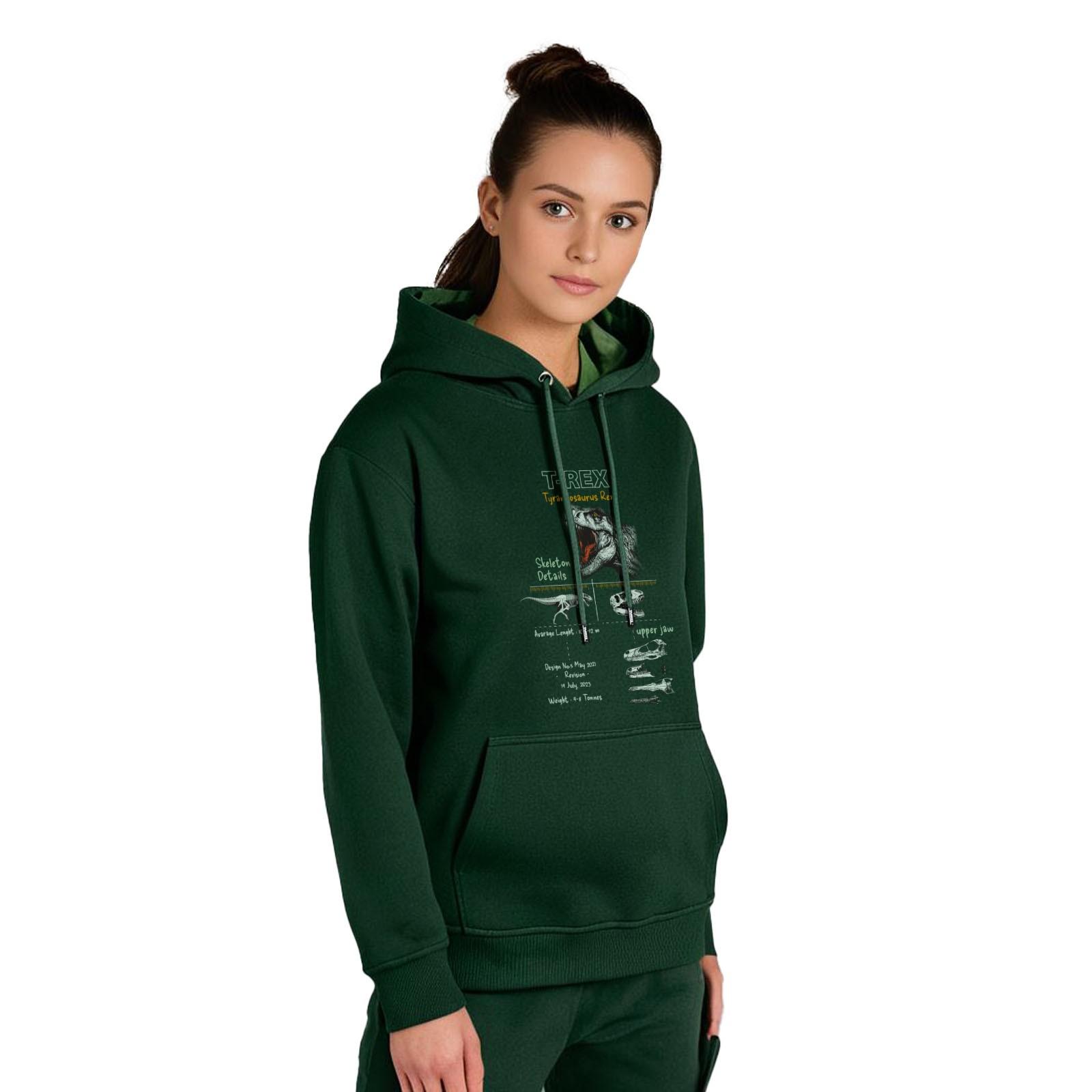 Anatomy T-Rex Graphic Hoodie