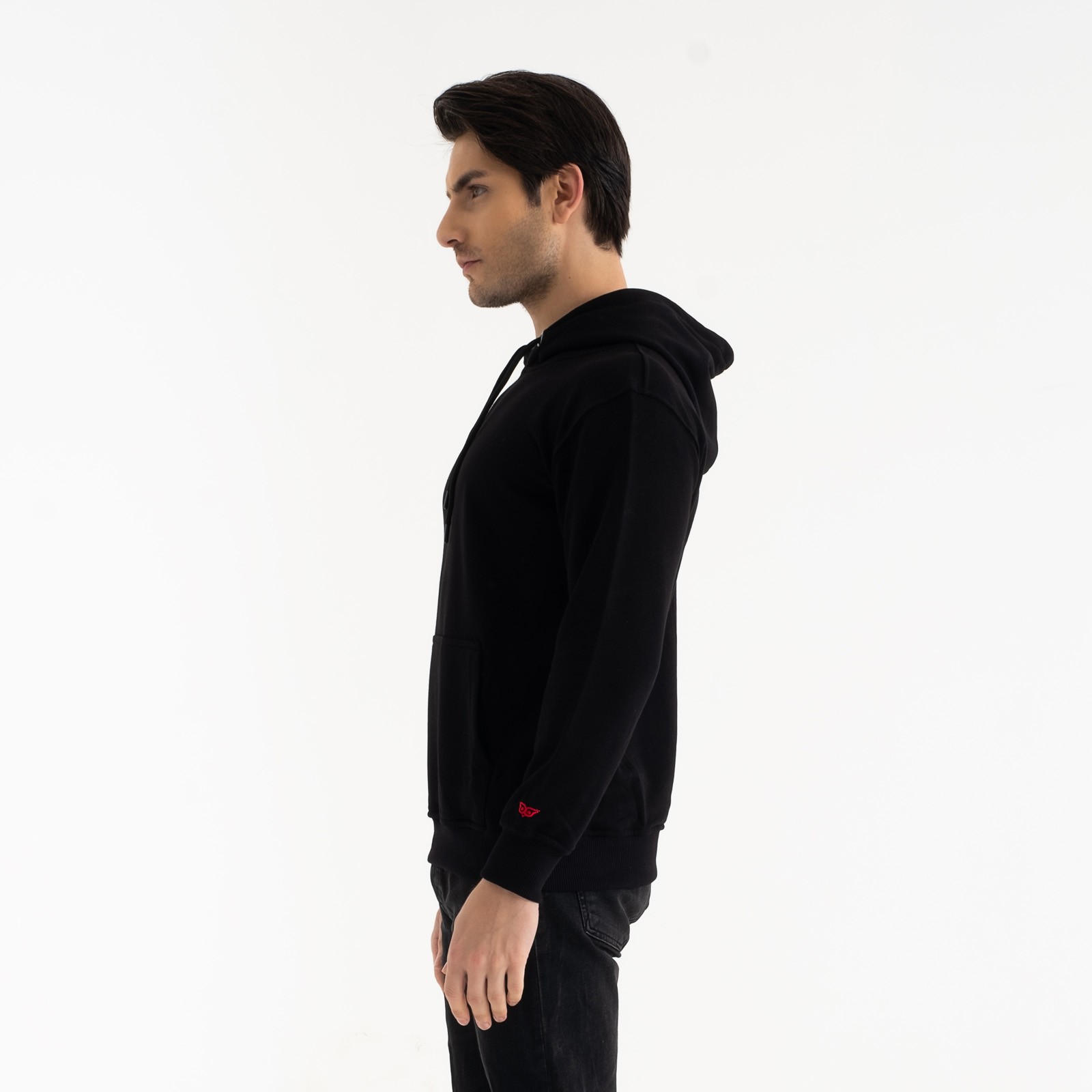 Towards To Horizon Tasarım Kapşonlu Sweatshirt