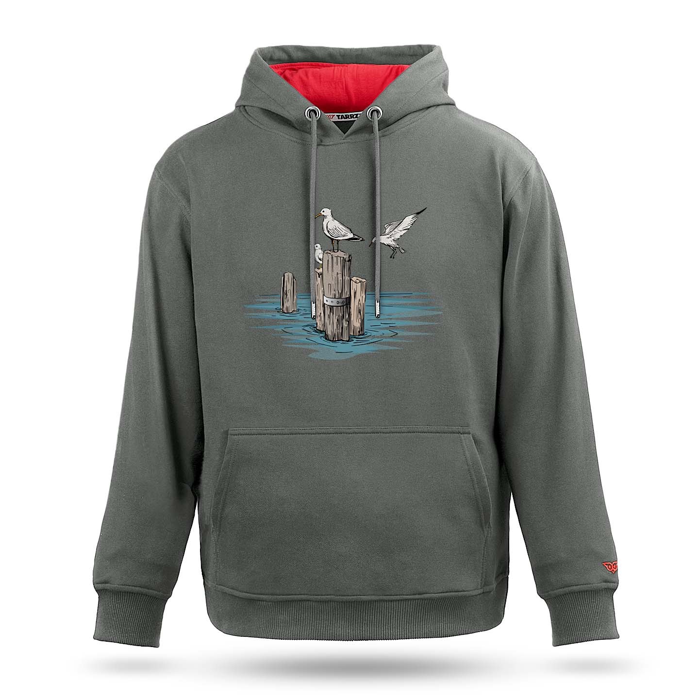 Doğaya Dönüş Tasarım Kapşonlu Sweatshirt