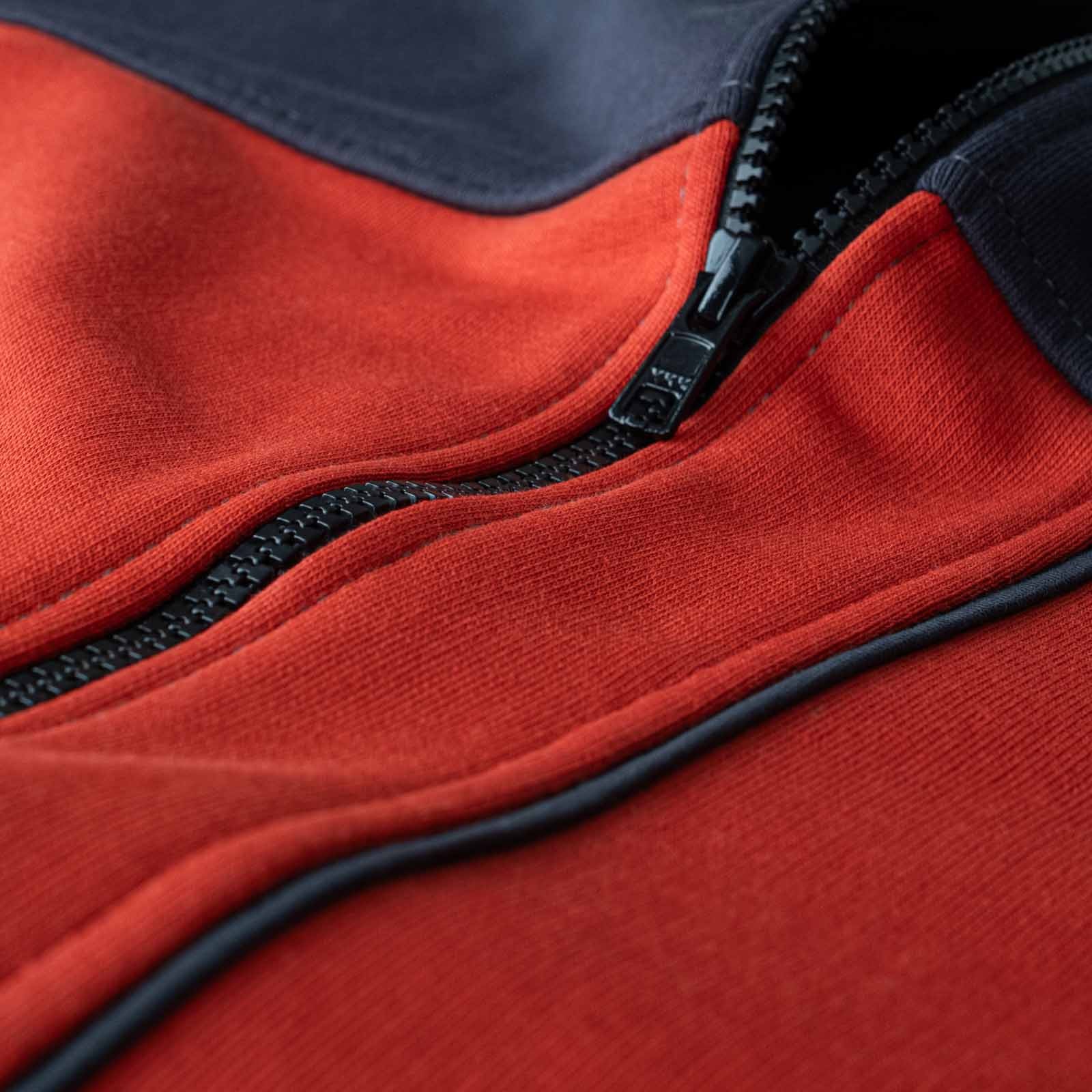 Kapşonlu Fermuarlı Sweatshirt Castor 