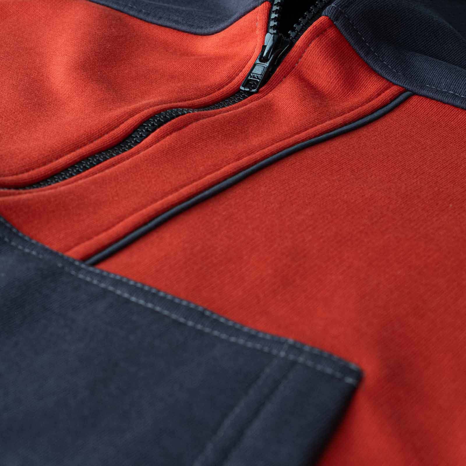 Kapşonlu Fermuarlı Sweatshirt Castor 