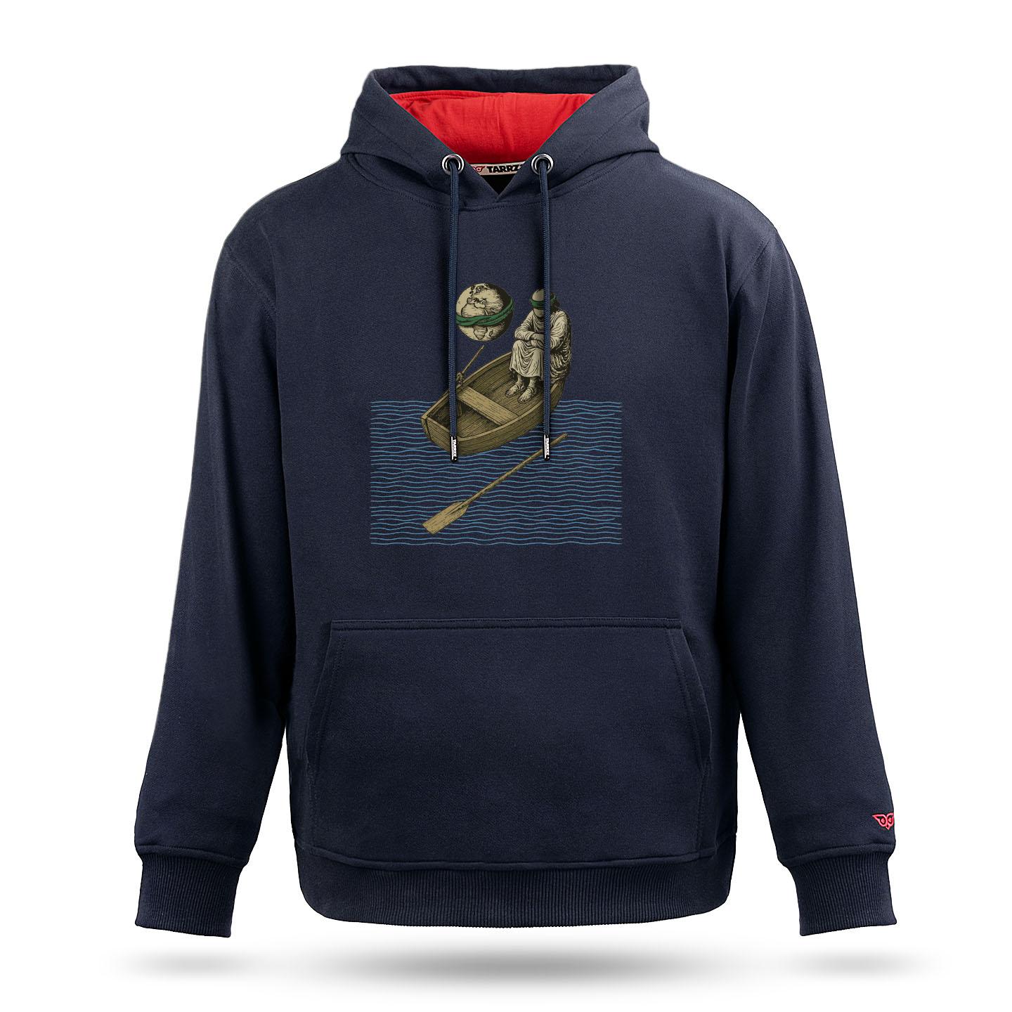 Passengers Tasarım Kapşonlu Sweatshirt