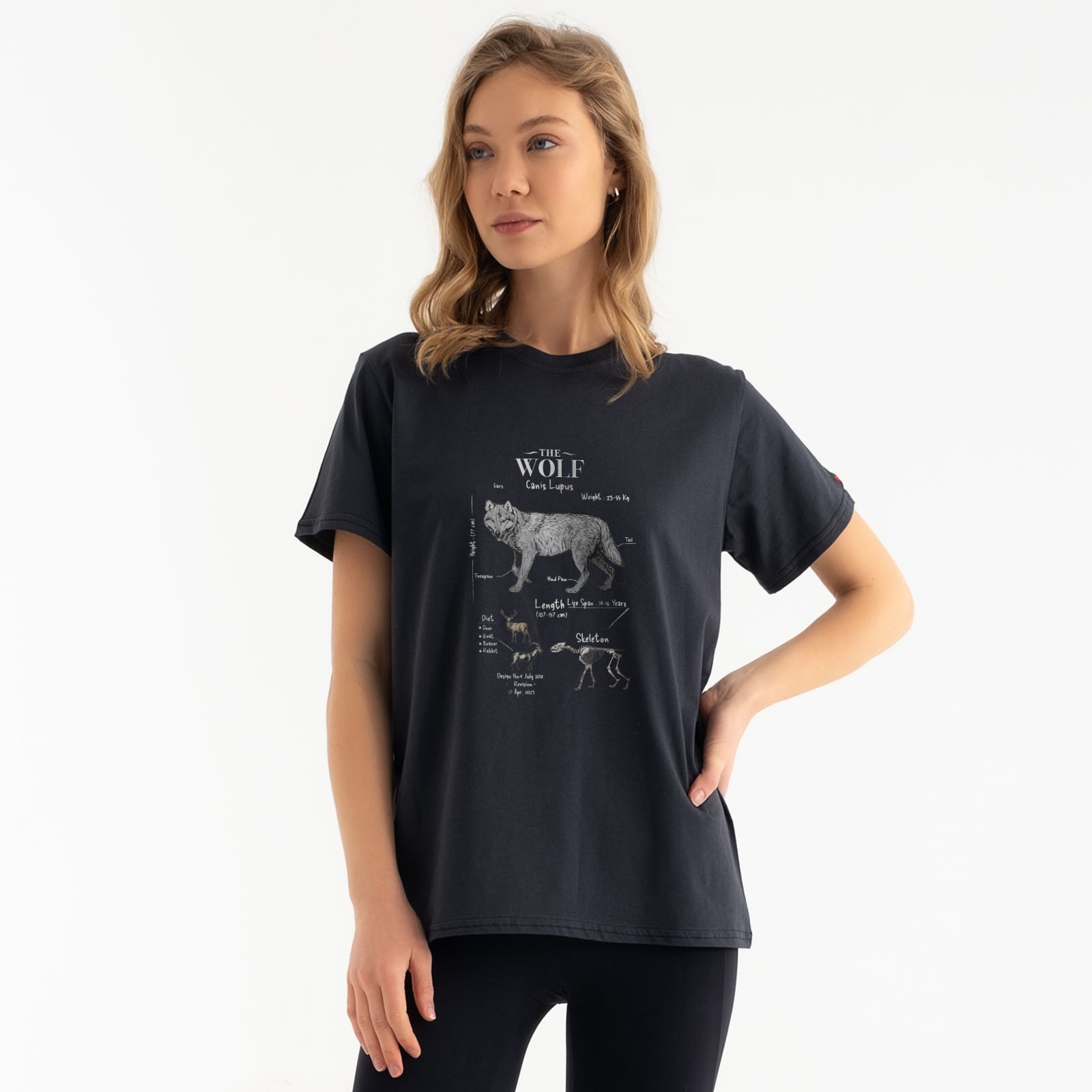 Anatomy Wolf Graphic Tee