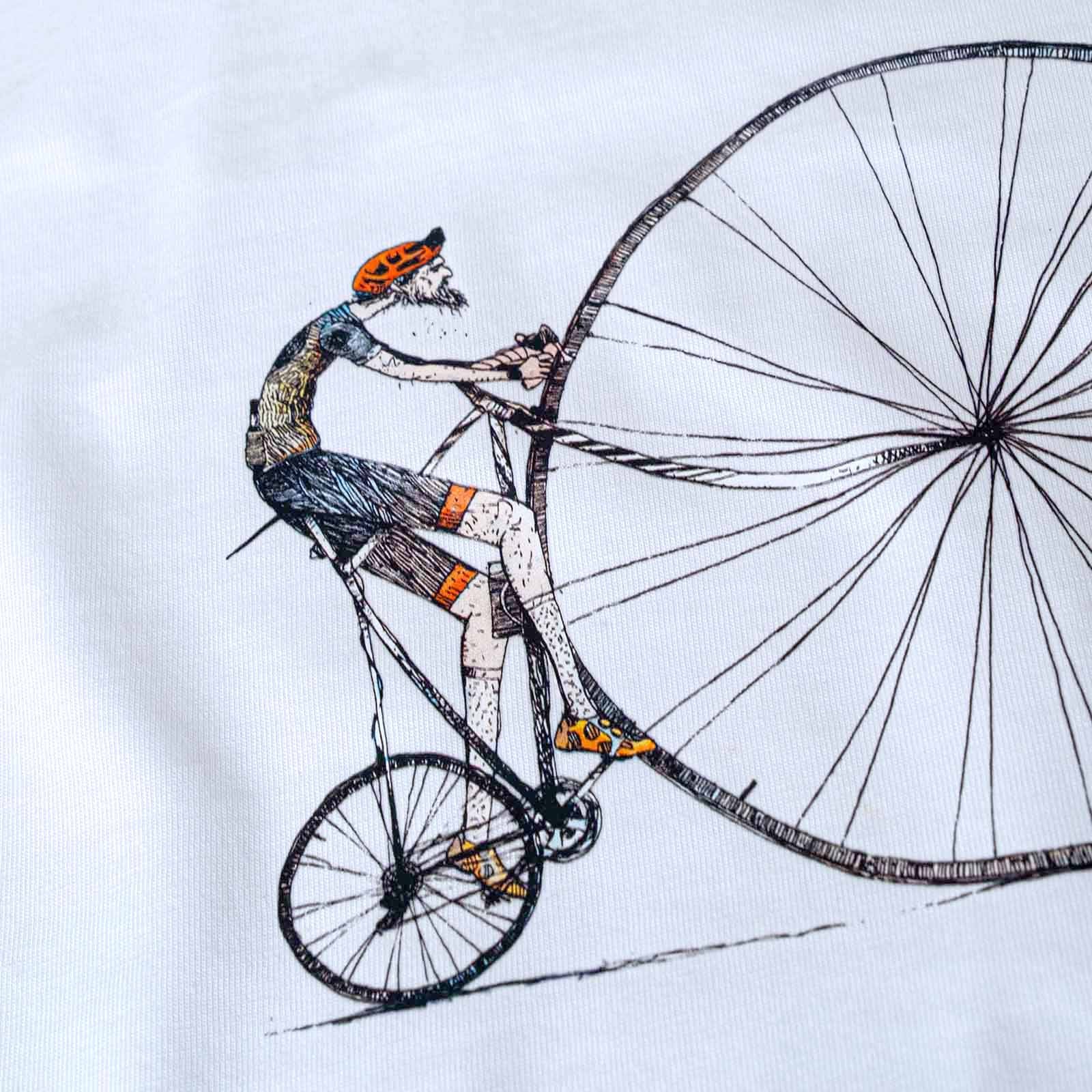 Timeless Ride Bisiklet Tasarım Tişört