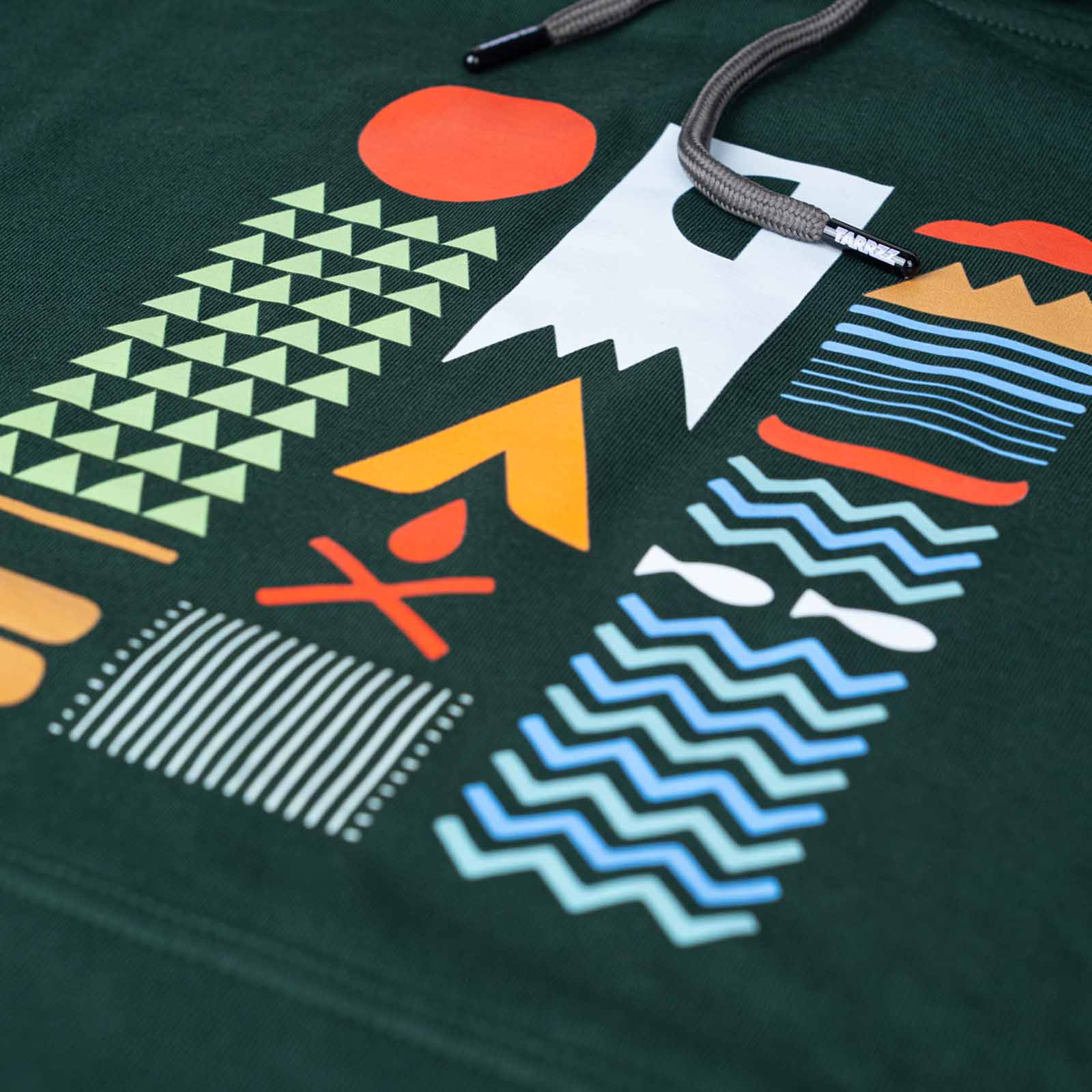Kamp Bauhaus Tasarım Kapşonlu Sweatshirt