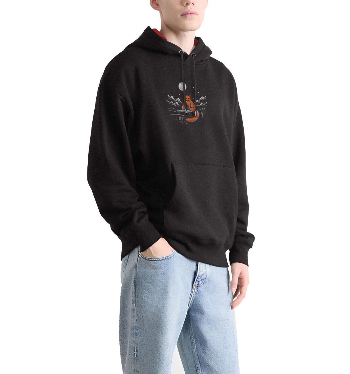 Fox Graphic Hoodie