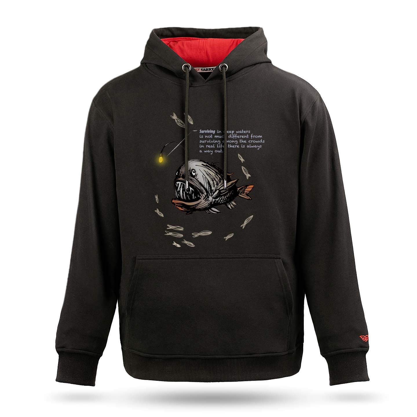 Life Light Tasarım Kapşonlu Sweatshirt