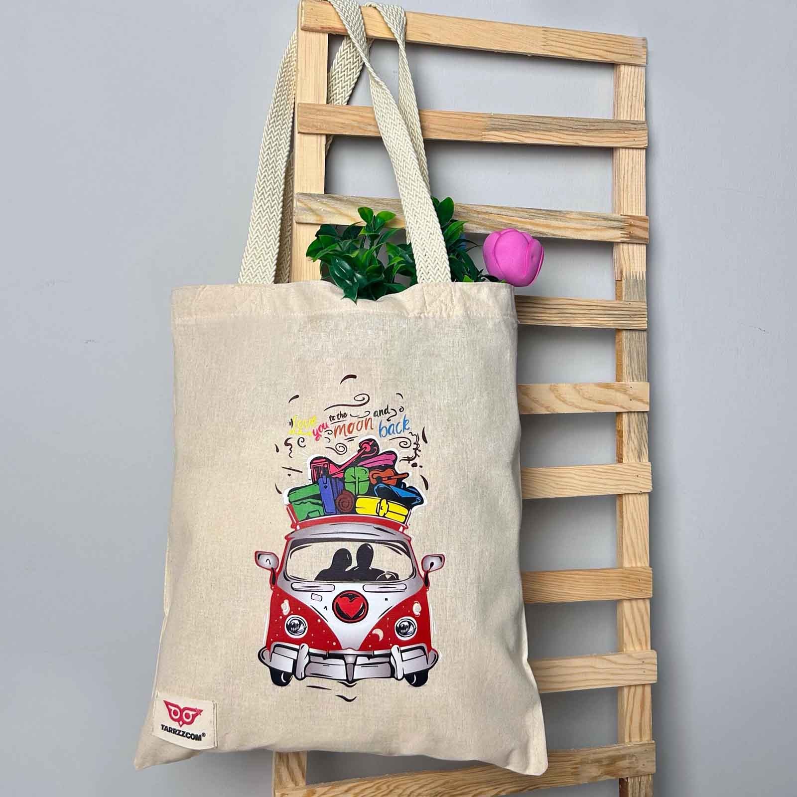 Ham Bez Çanta Tote Bag VosVos Karavan