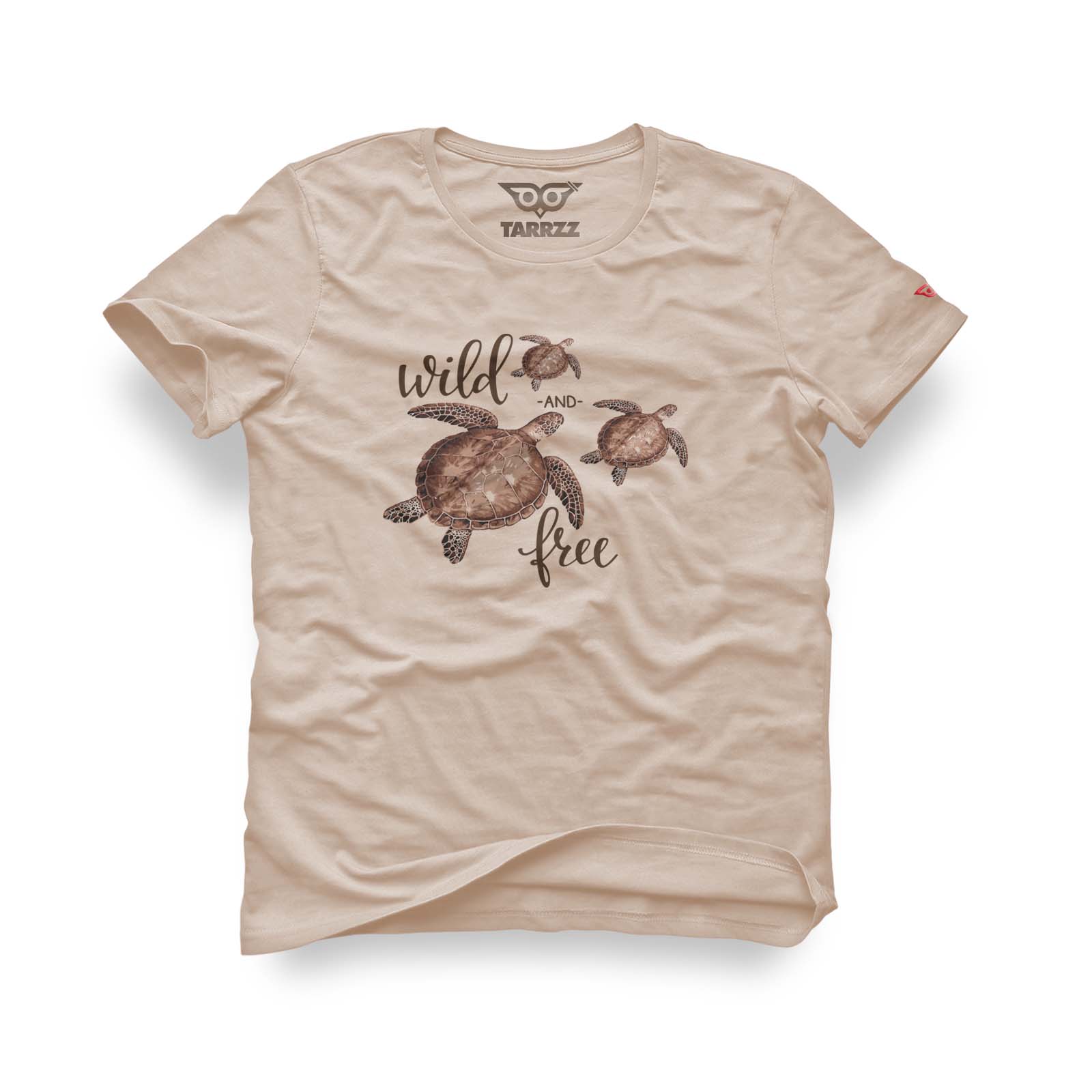 Outlet Mavi Kaplumbağa Tasarım Tişört