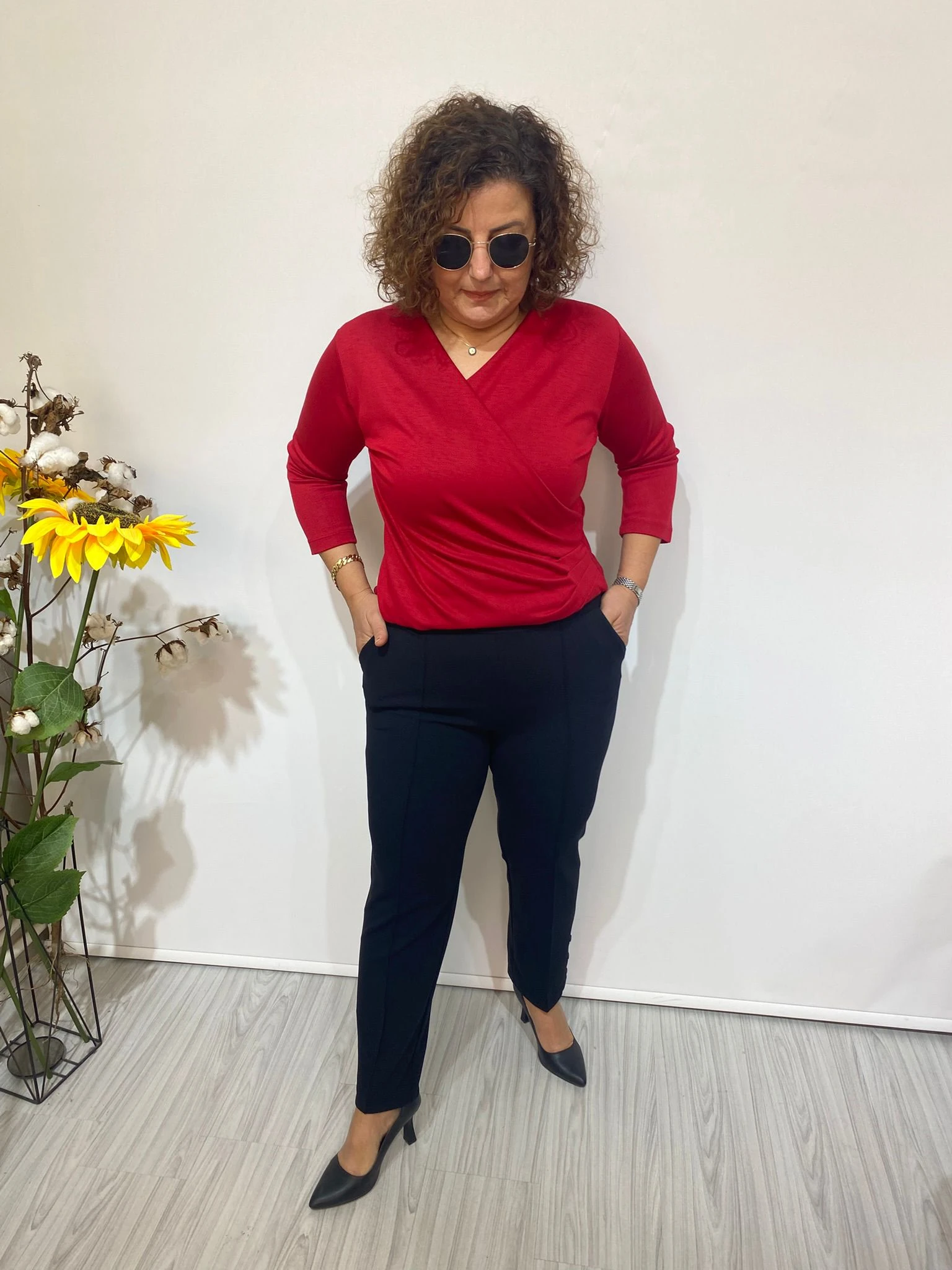 3 DÜĞME CREP PANTOLON