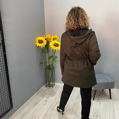 KISA MODEL NUBUK KABAN-BÜYÜK BEDEN UYUMLU