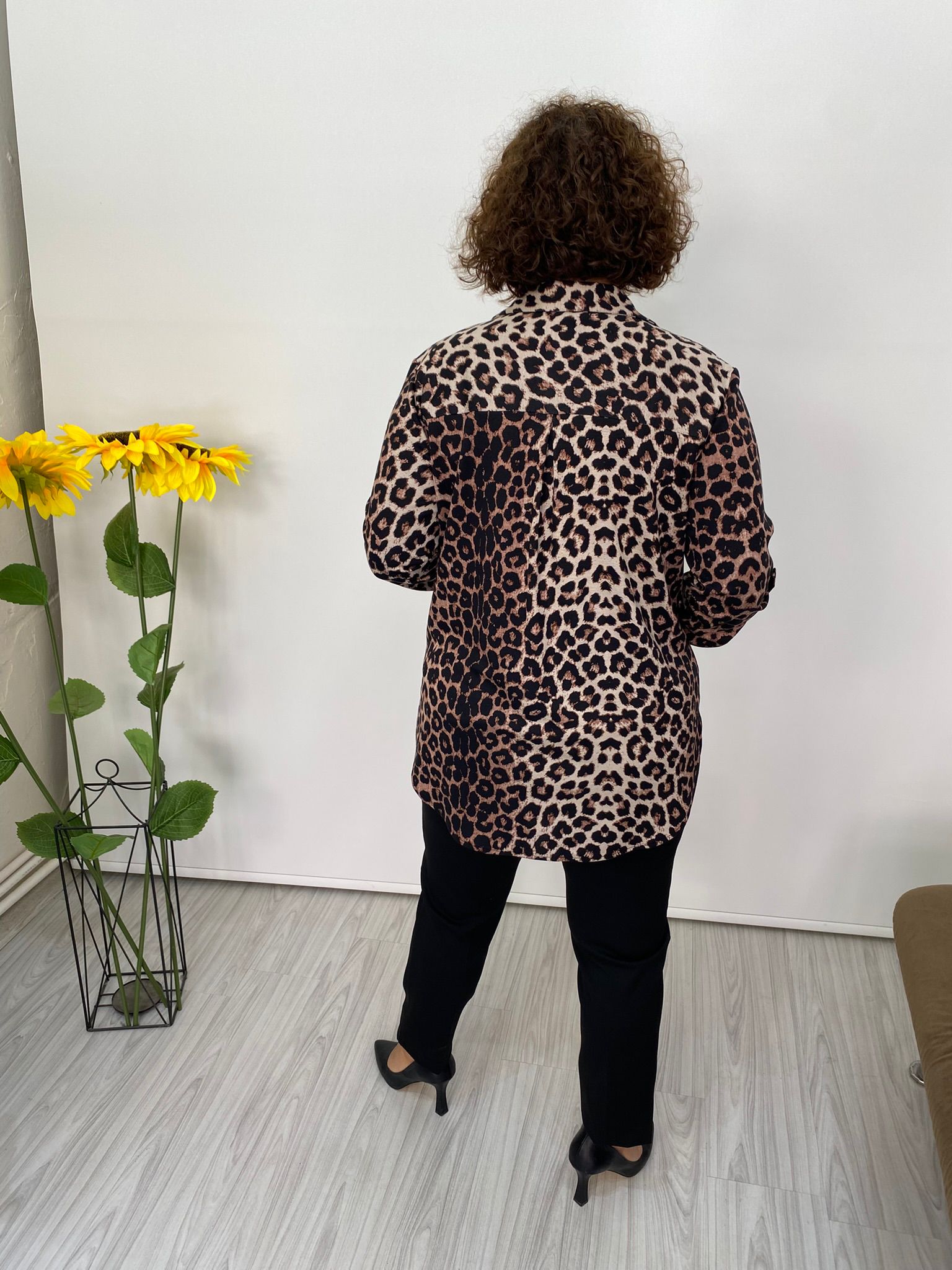 LEOPAR DESENLİ BLUZ