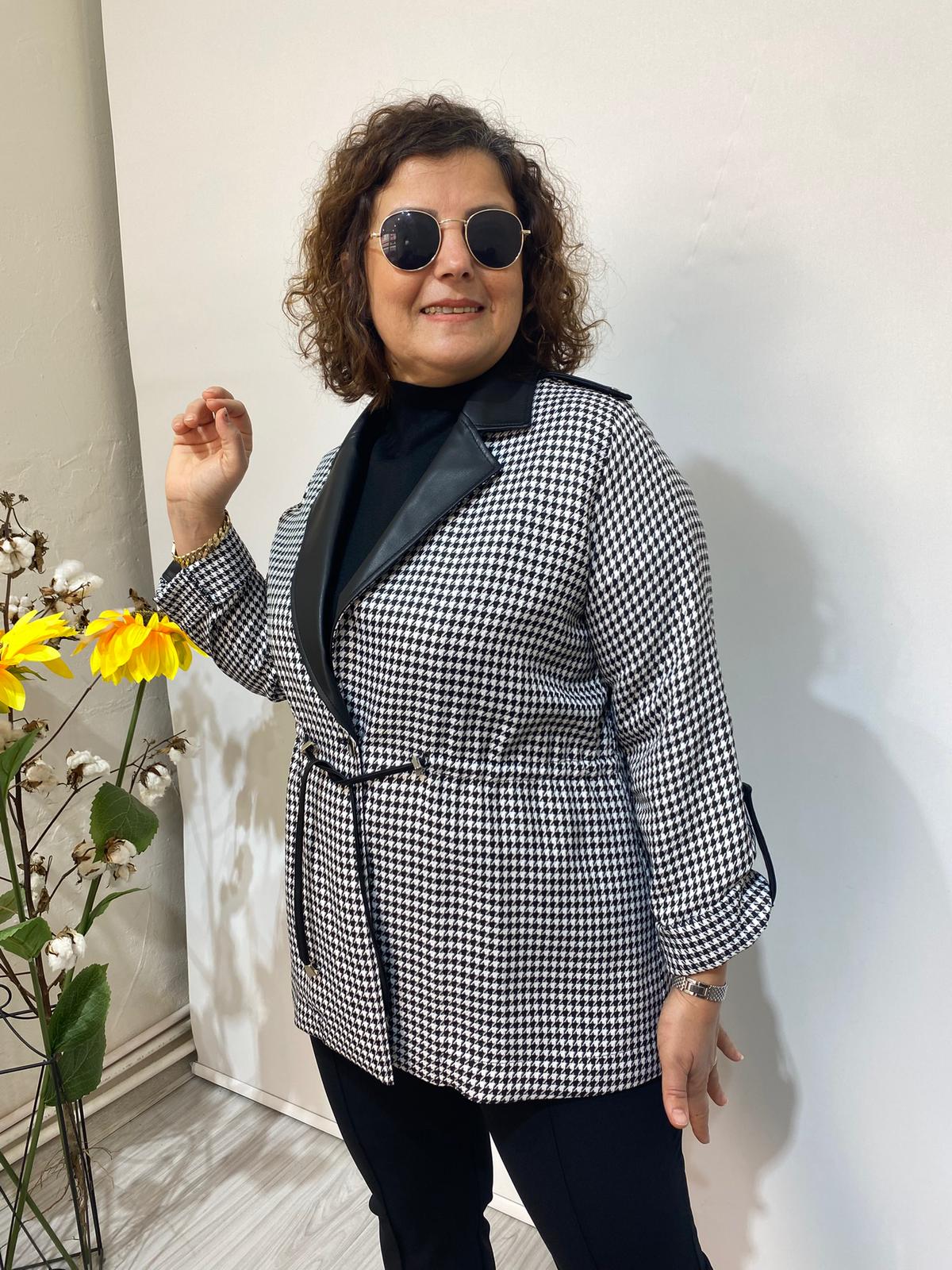 KAZAYAĞI DESEN CEKET