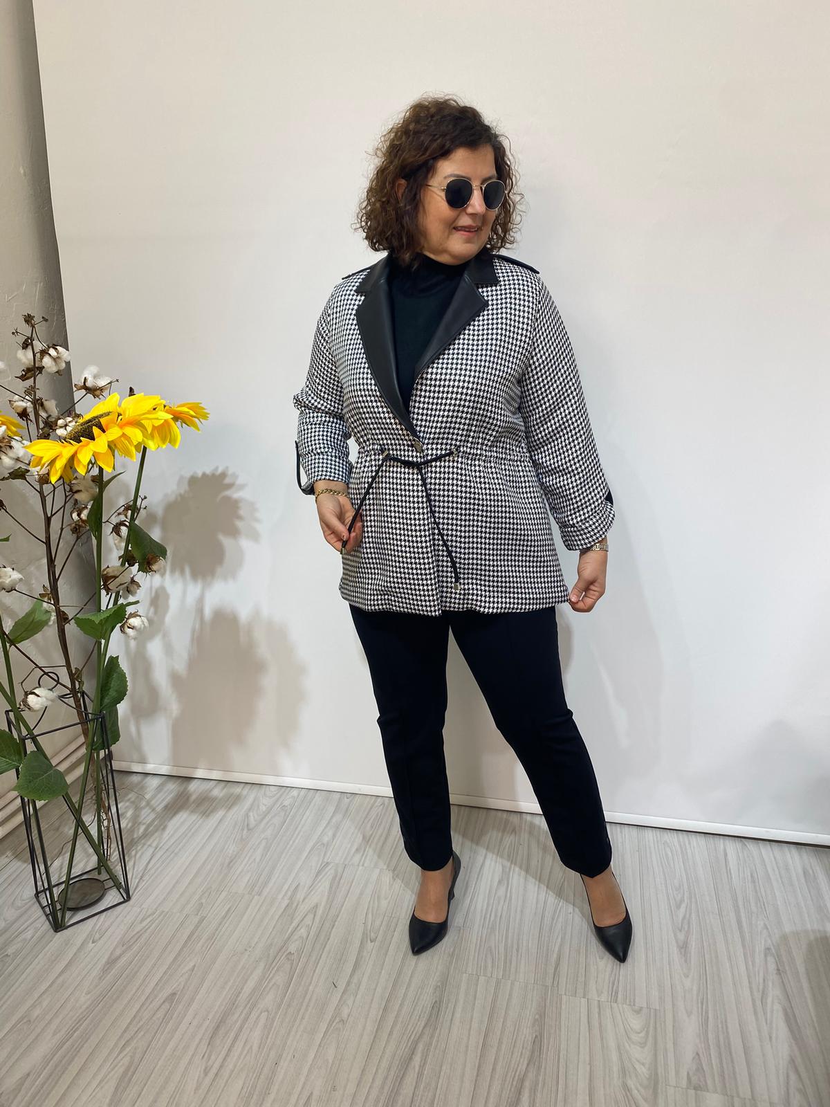 KAZAYAĞI DESEN CEKET