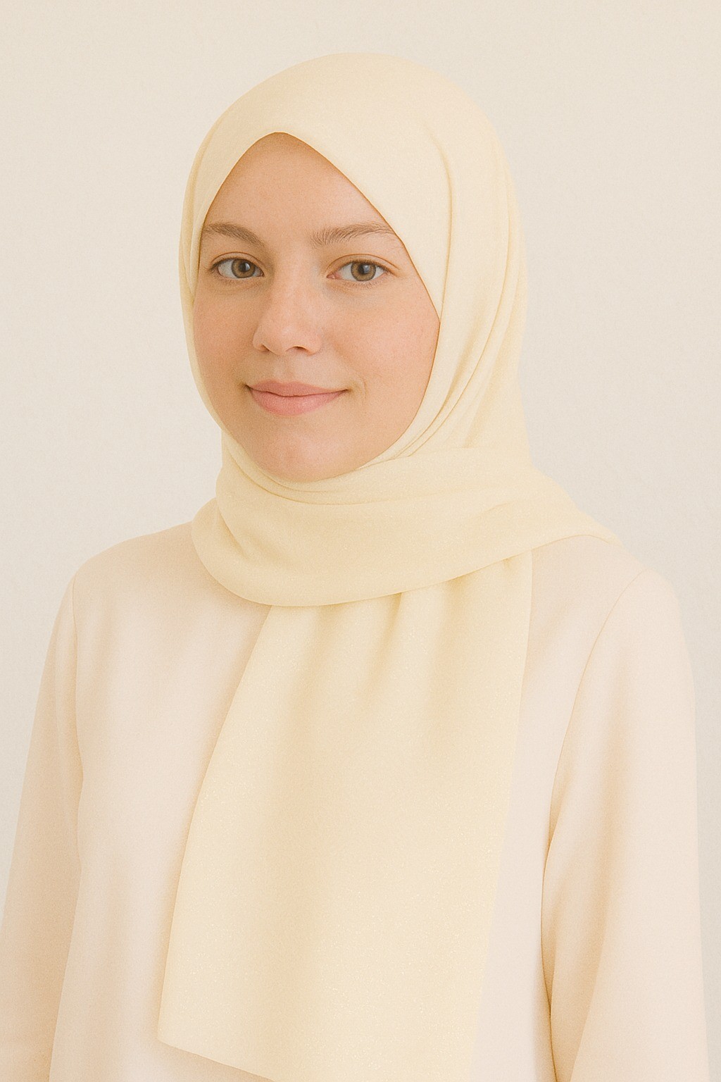 Fantezi Simli Şal - Krem