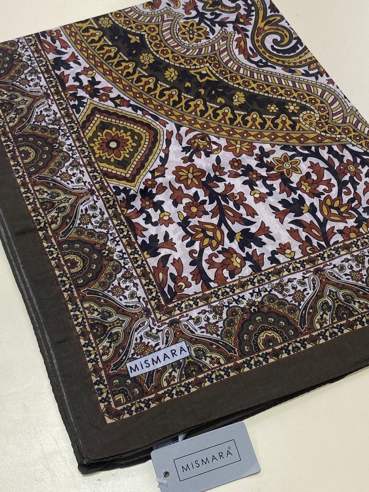 Mismara Pamuk İpek Şal - Azura - 13